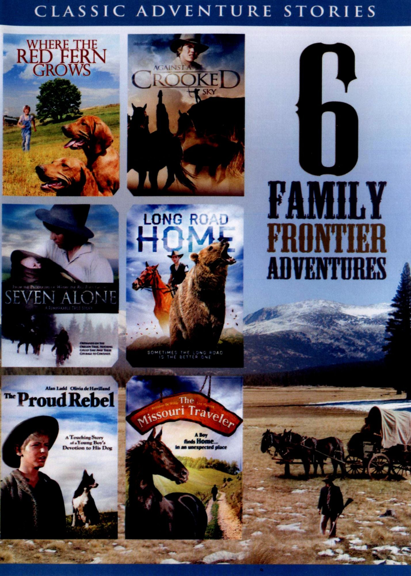 Family Frontier Adventures: 6 Movies [2 Discs]
