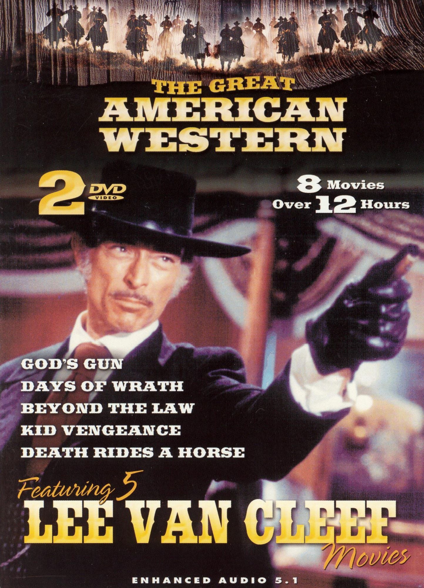 The Great American Western: Featuring 5 Lee Van Cleef Movies [2 Discs]