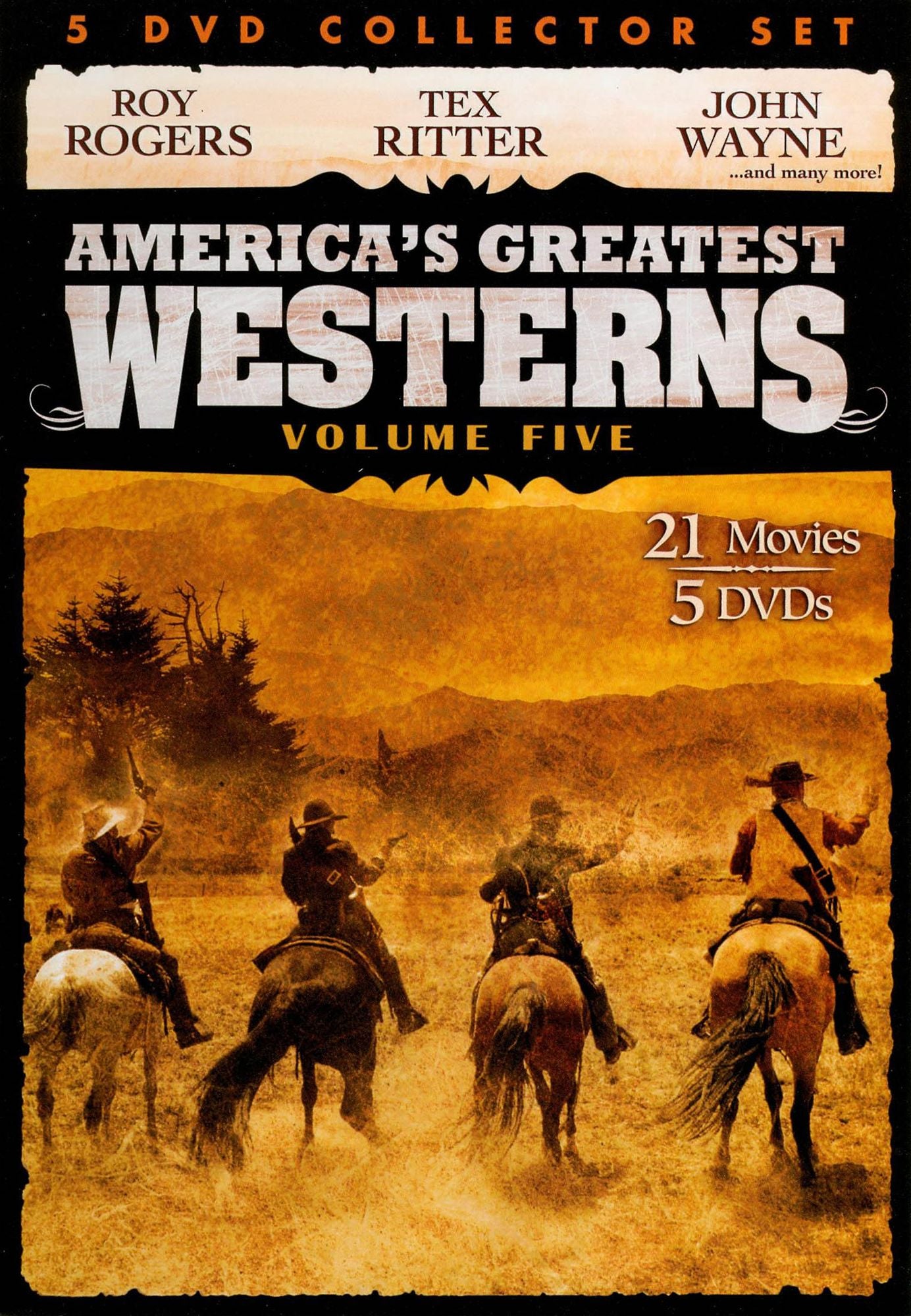 The Great American Western Collector's Set, Vol. 5 [5 Discs]