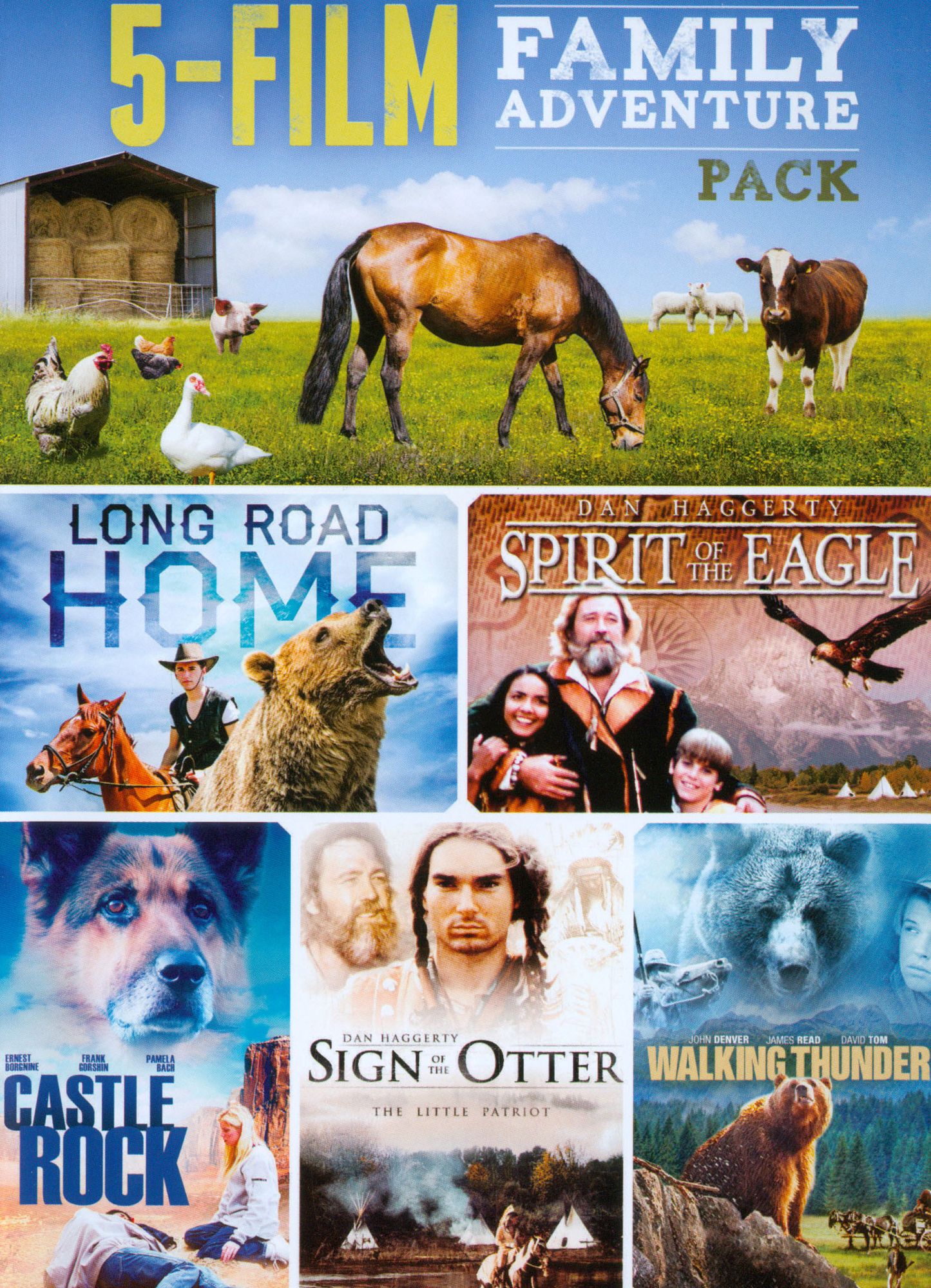 5-Film Family Adventure Pack 1