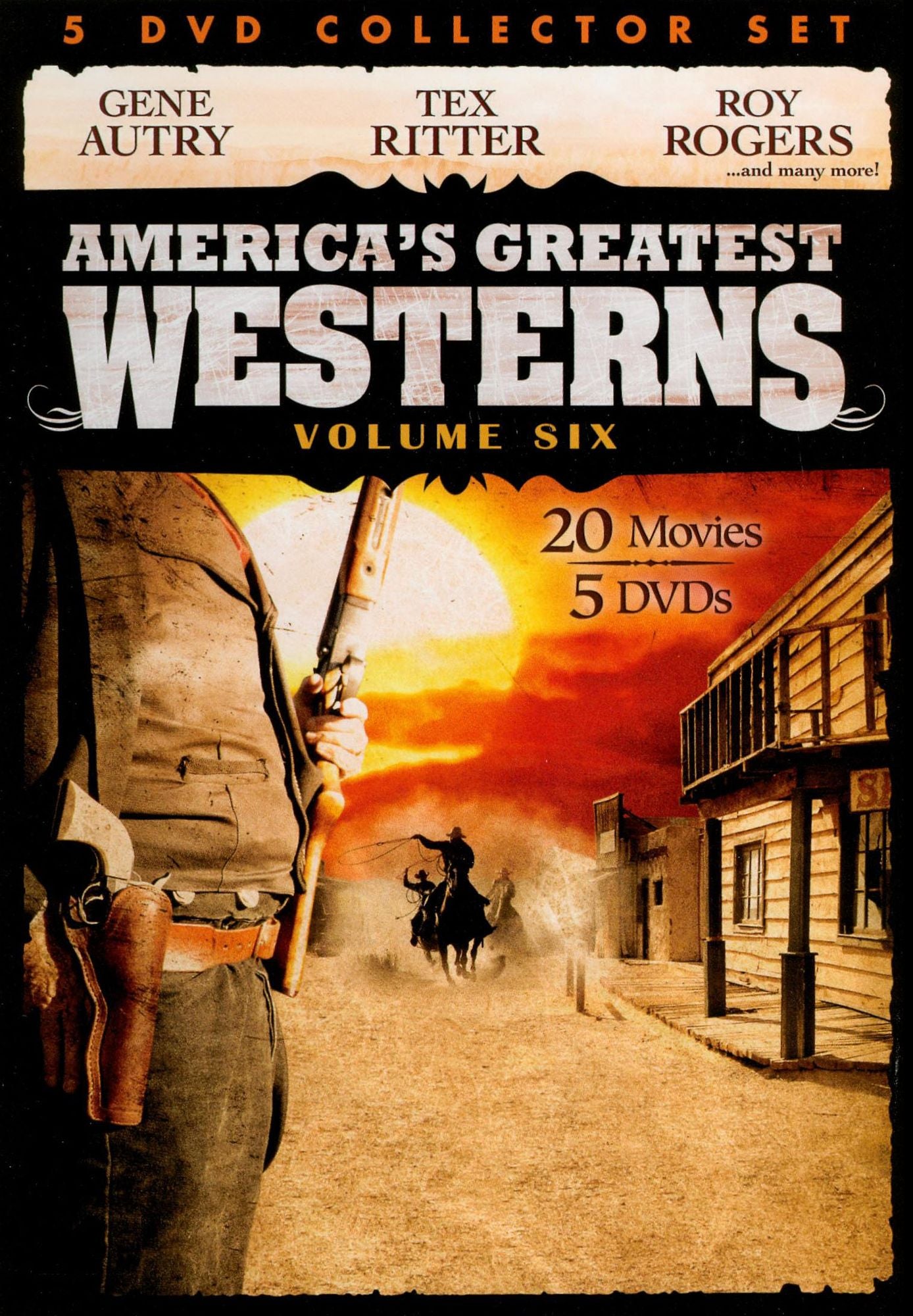 The Great American Western Collectors Set, Vol. 6 [5 Discs]