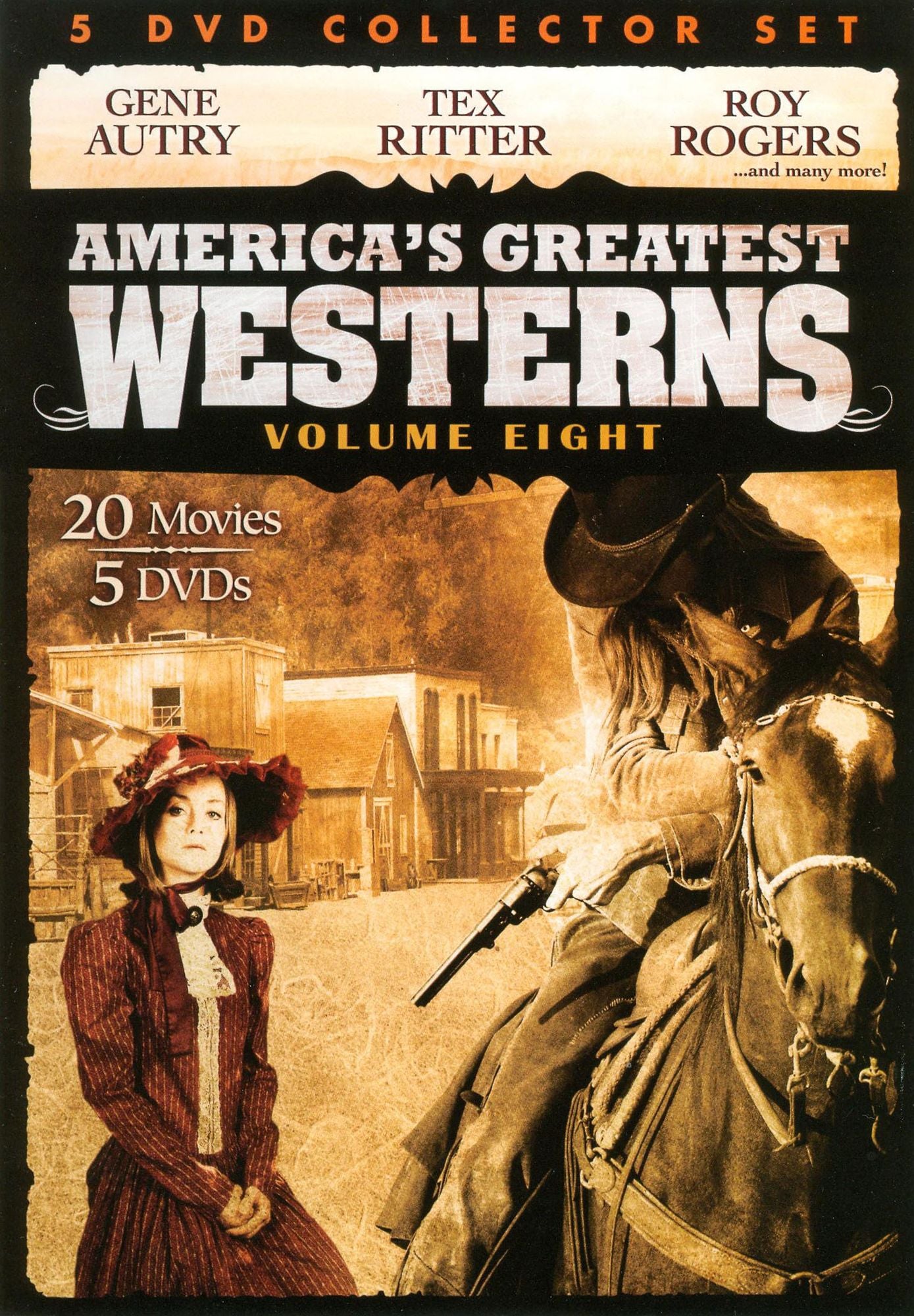 The Great American Western Collectors Set, Vol. 8 [5 Discs]