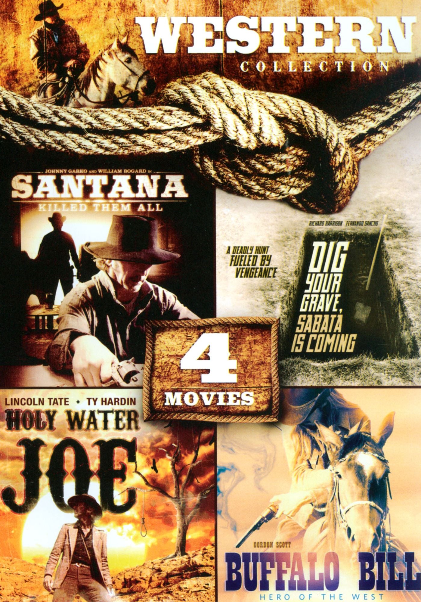 4-Movie Western Collection