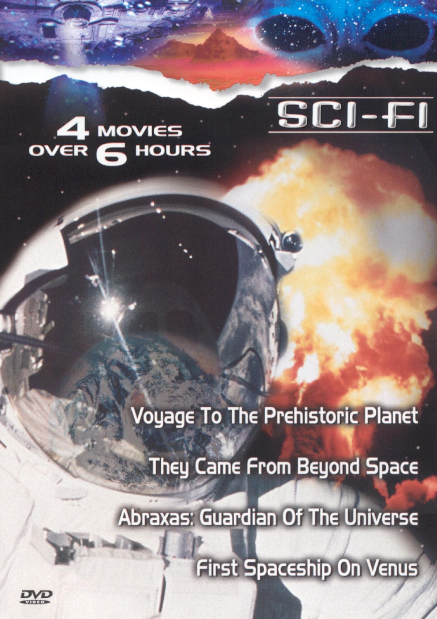 Sci-Fi: Voyage to the Prehistoric Planet/They Came From Beyond Space/Abraxas/First Spaceship