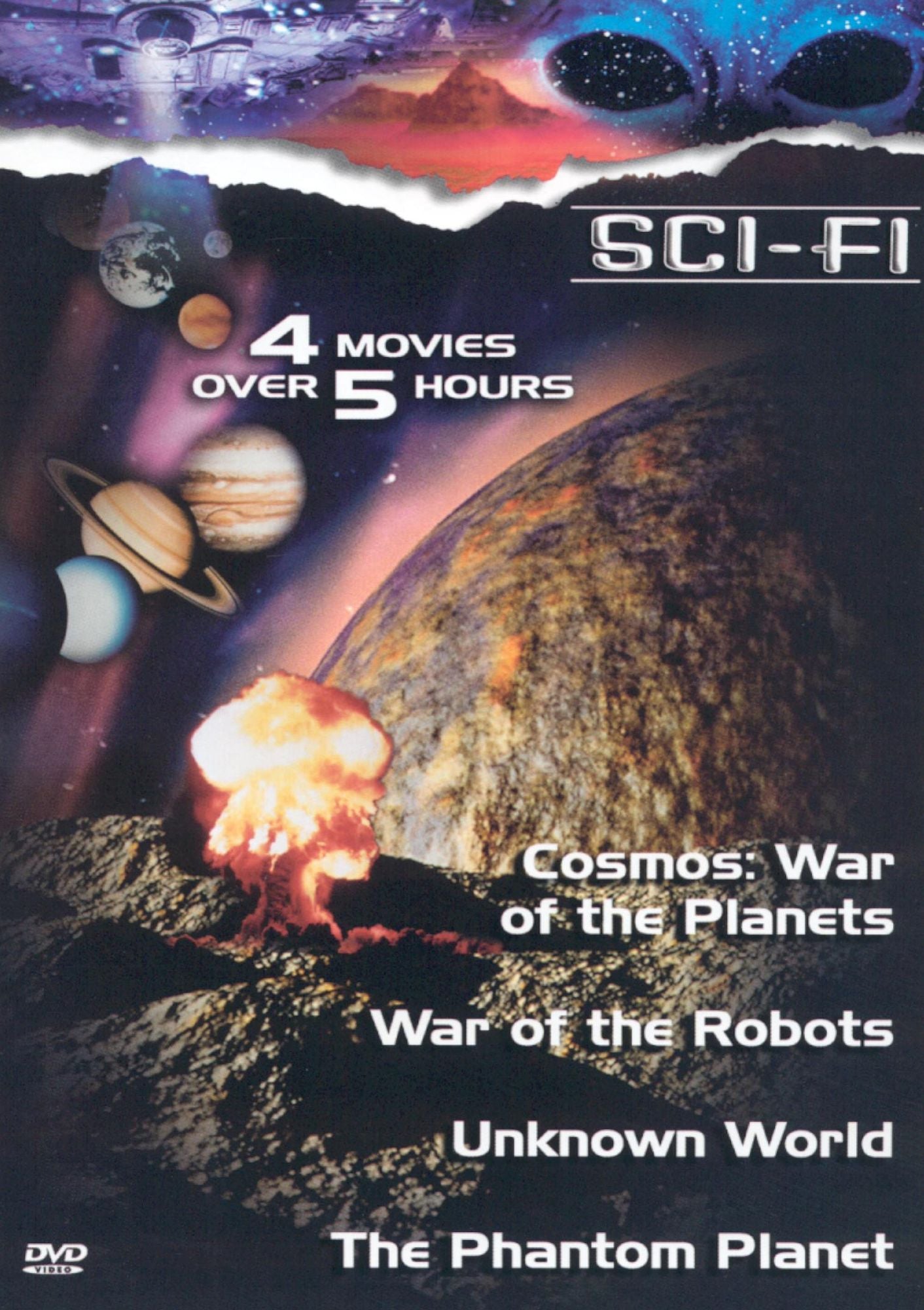 Sci-Fi, Vol. 4: Cosmos - War of the Planets/War of the Robots/Unknown World/The Phantom Planet