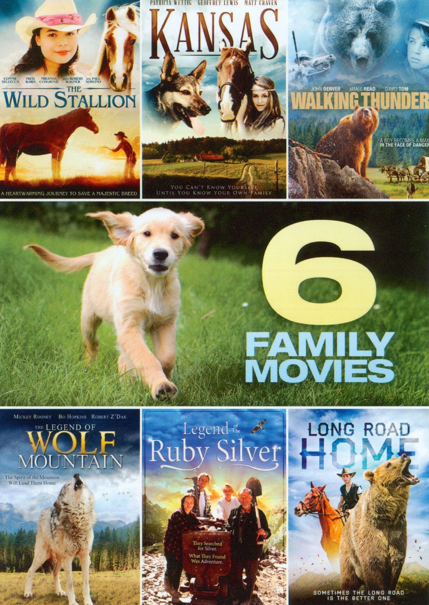 6-Movie Family Pack, Vol. 3