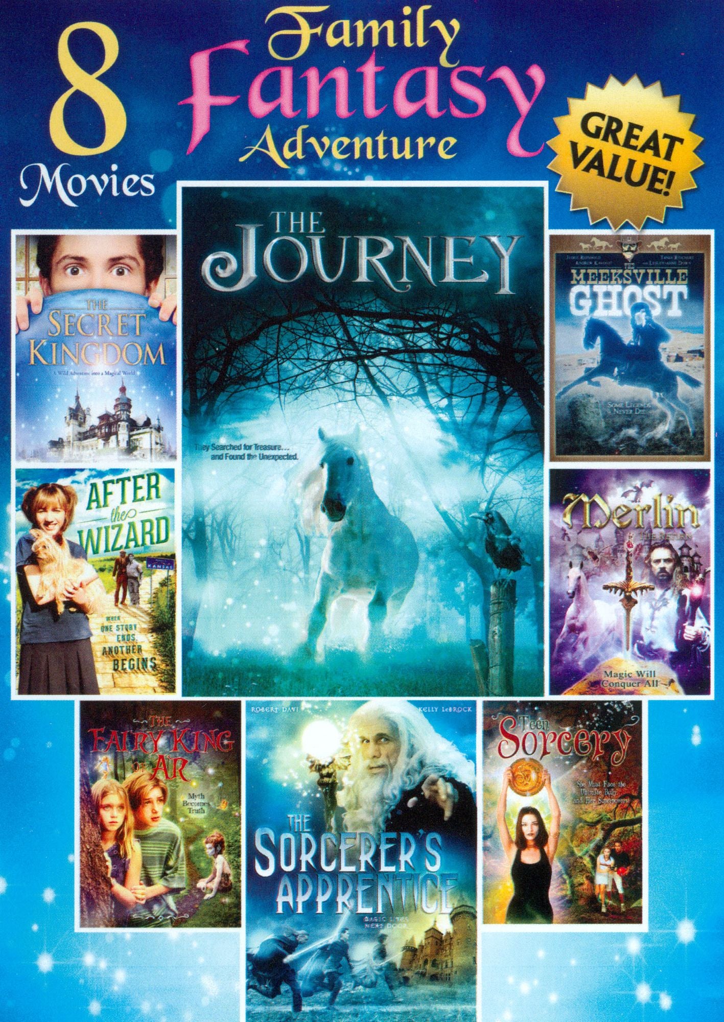 Family Fantasy Adventure: 8 Movies [2 Discs]