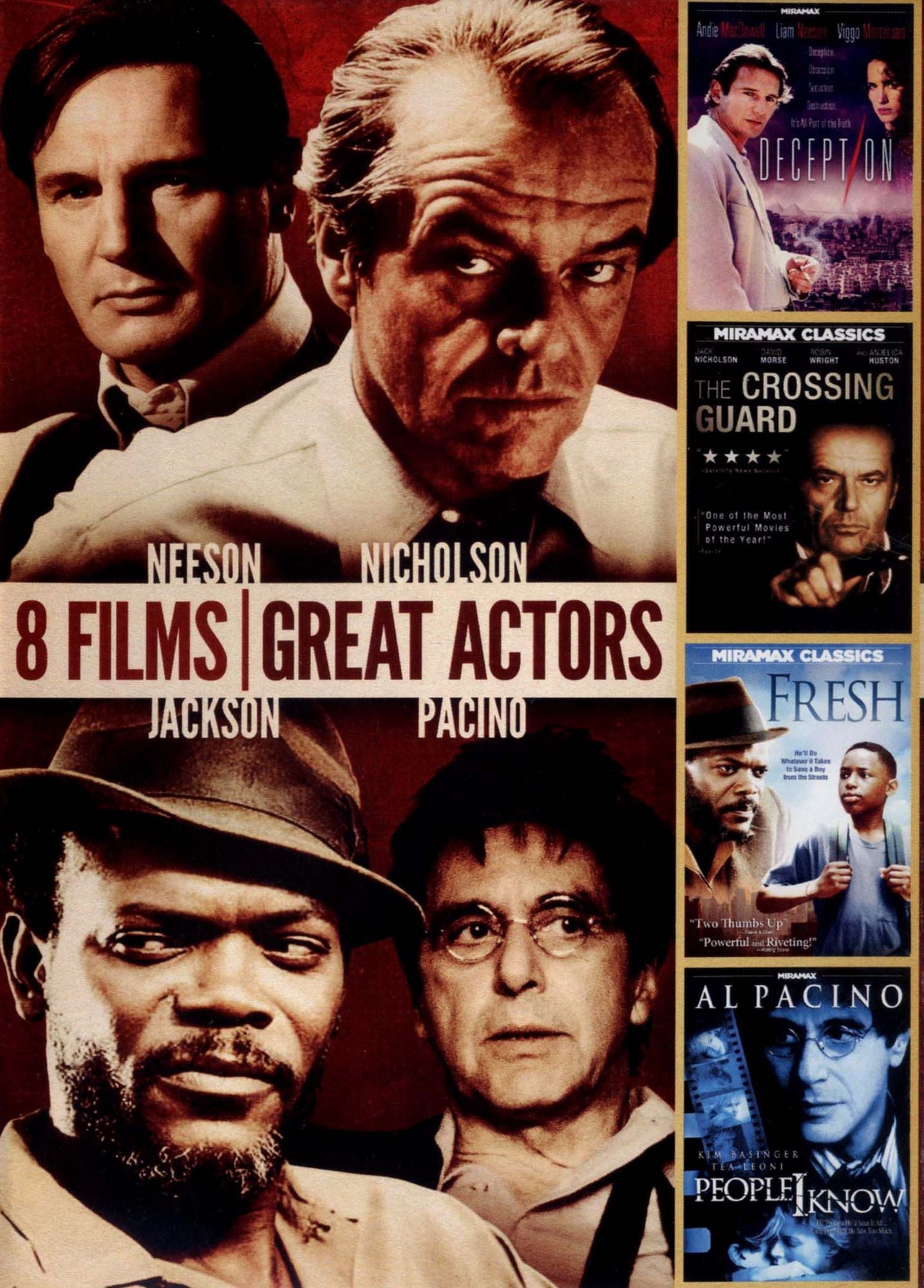 Great Actors: 8 Movies [2 Discs]