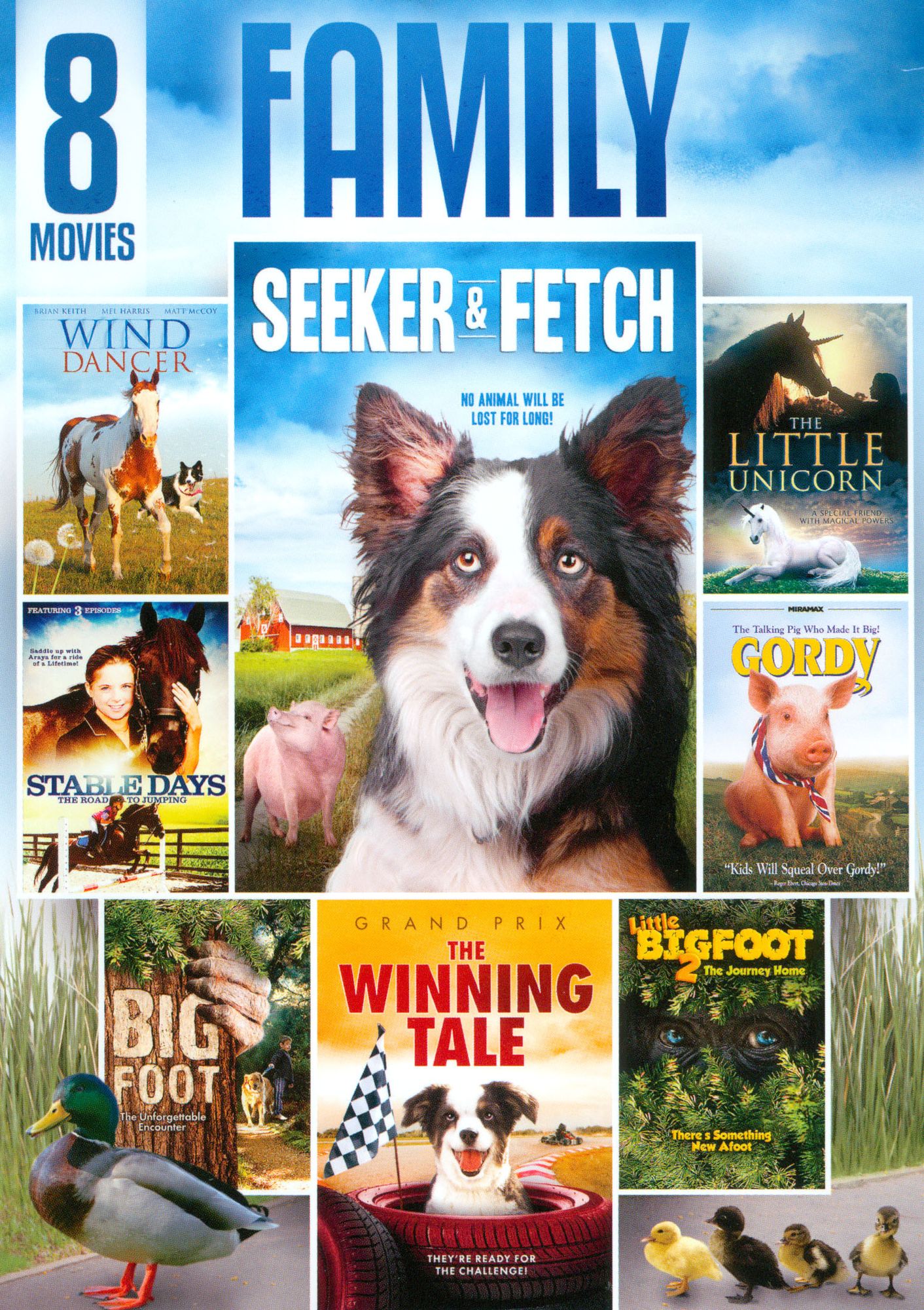 8-Movie Family Pack, Vol. 3 [2 Discs]