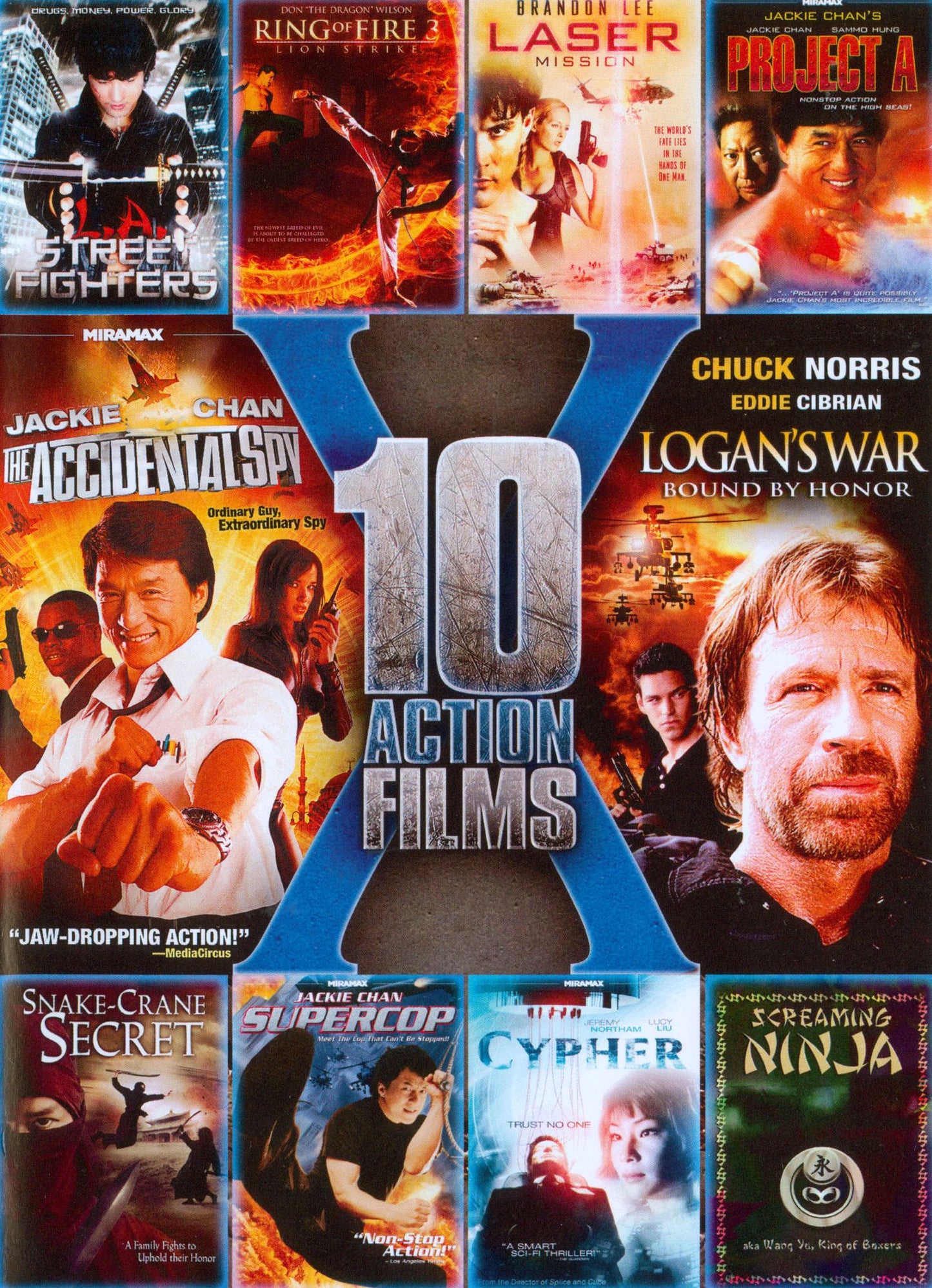 10 Action Films, Vol. 3 [2 Discs]