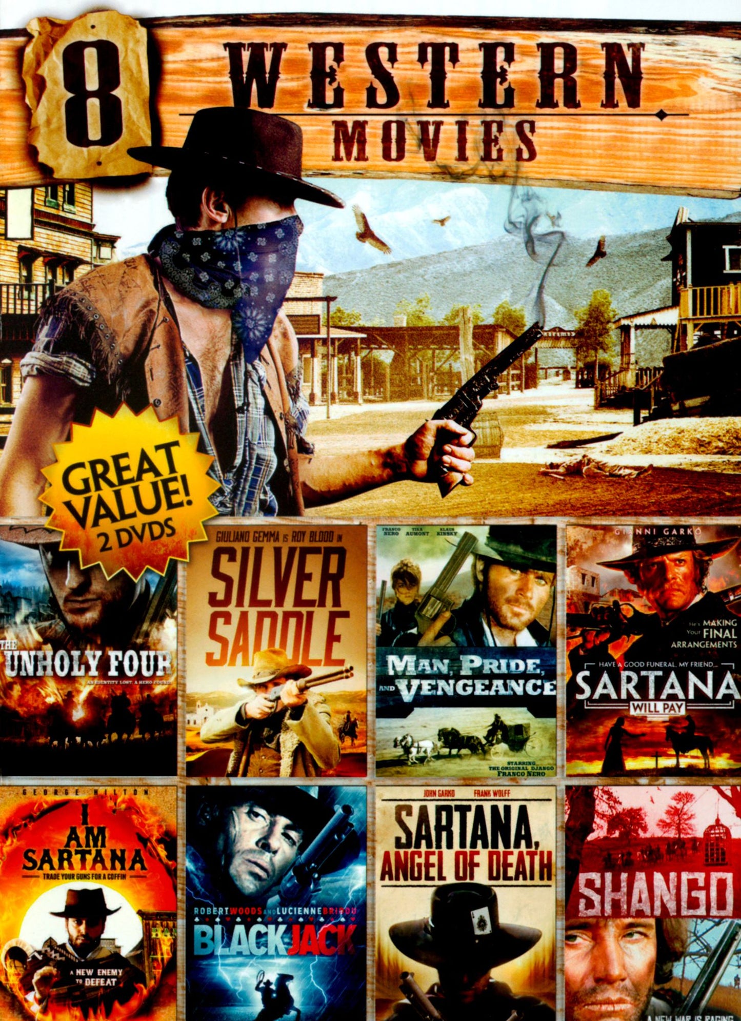 8-Movie Western 7 (2Pc) / (Full)