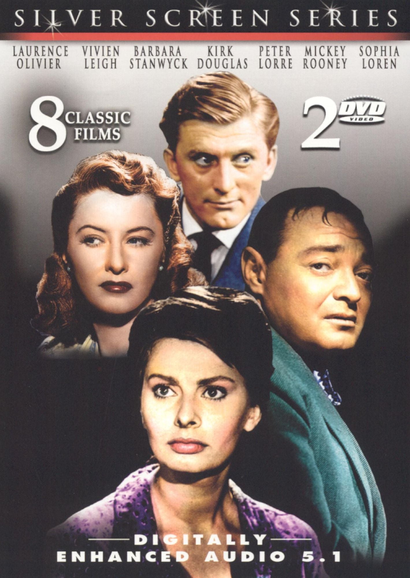 Silver Screen Series: 8 Classic Films [2 Discs]