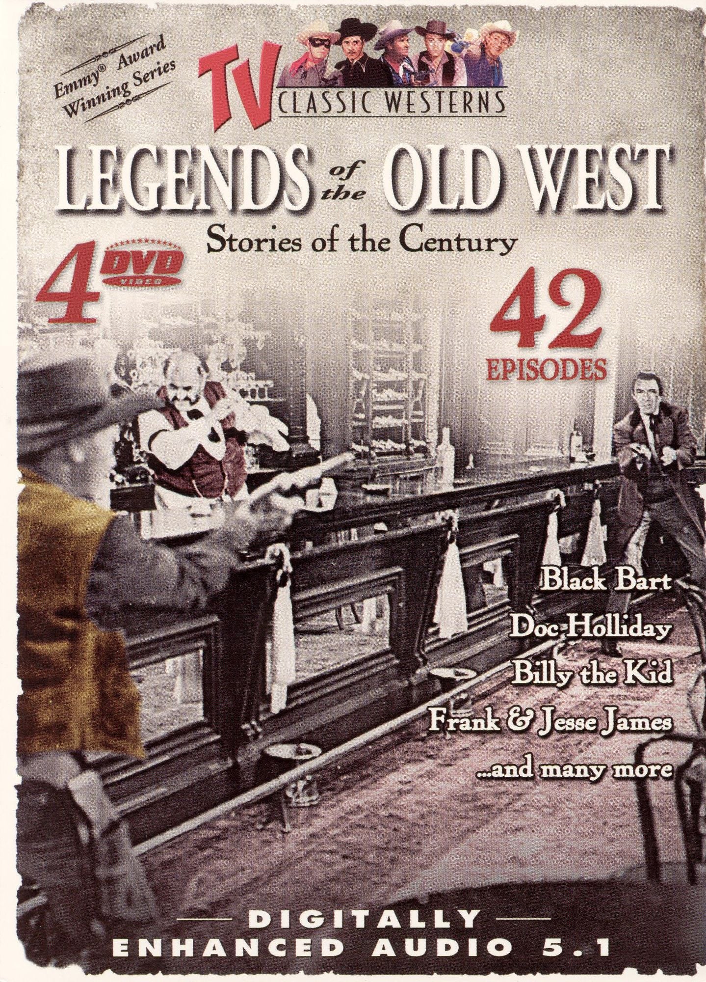 TV Classic Westerns: Legends of the Old West [4 Discs]
