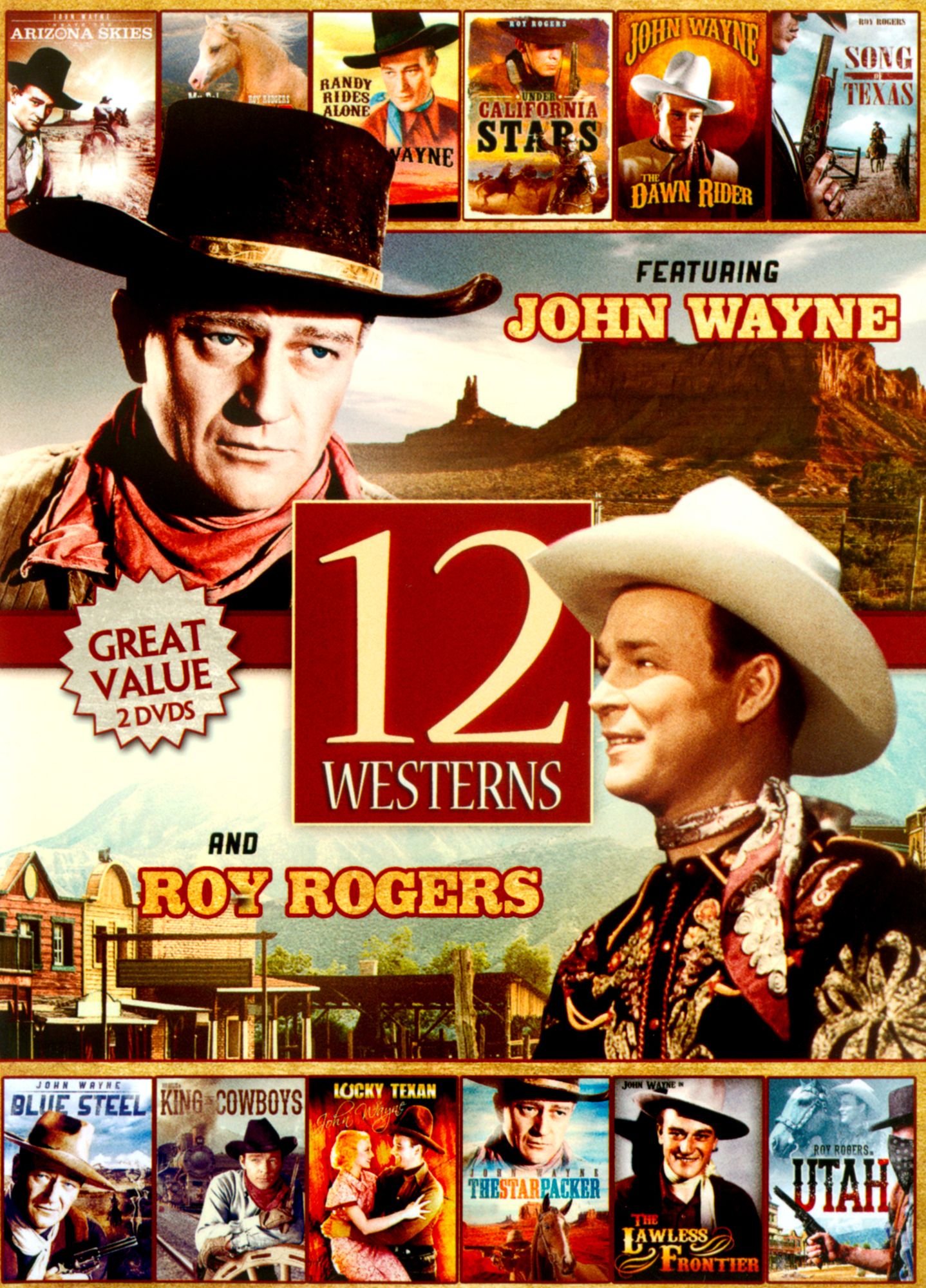 12-Movie Westerns