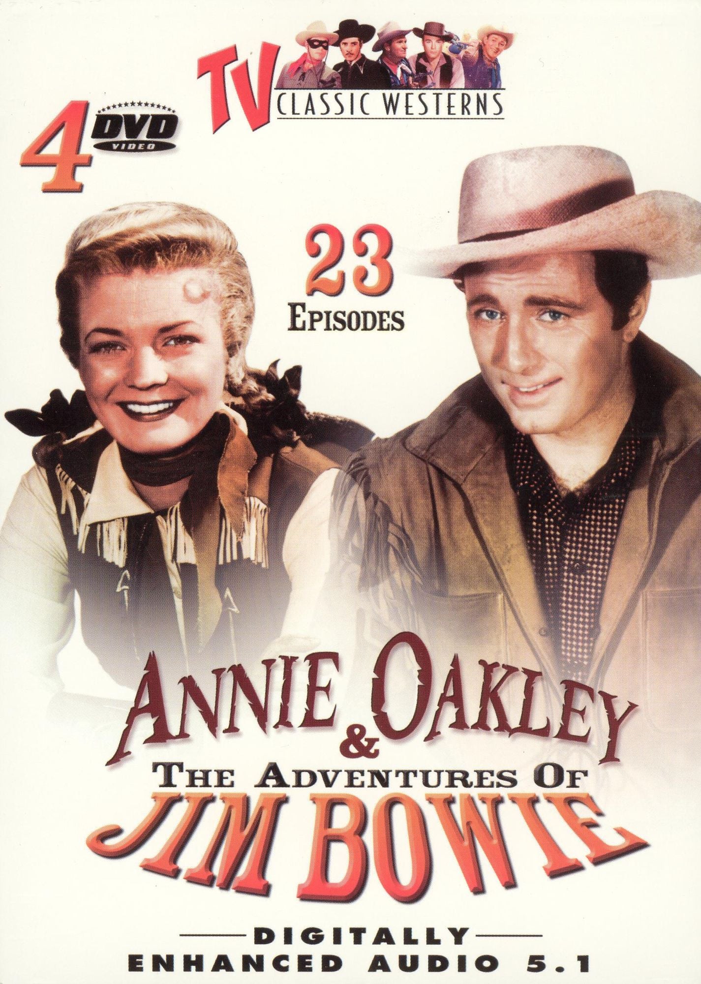 TV Classic Westerns: Annie Oakley and Jim Bowie, Vol. 1