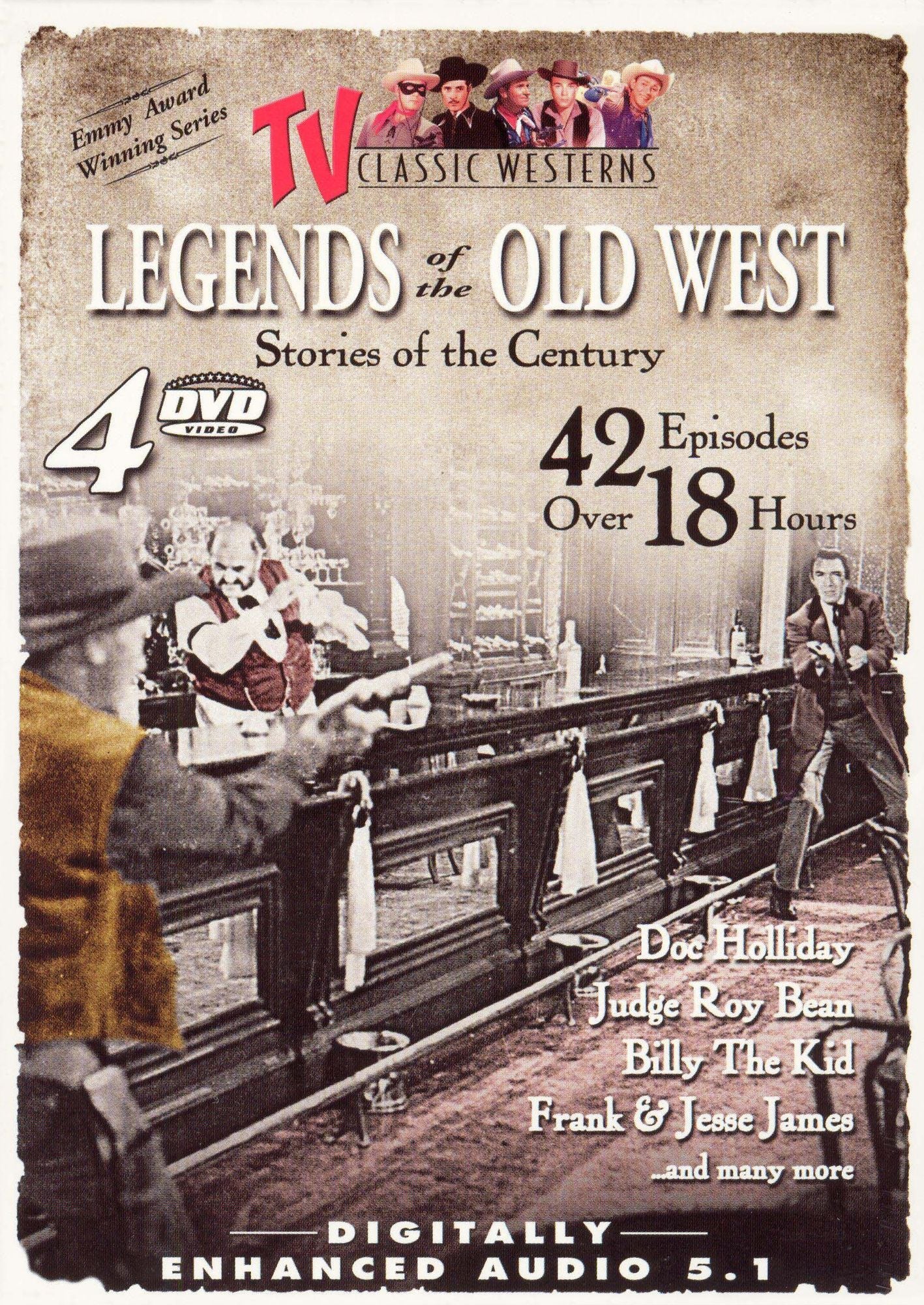 Legends of the Old West: Stories of the Century [4 Discs]