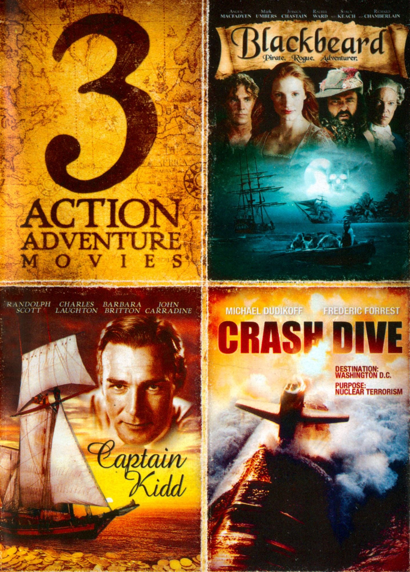 3-Movie Action Adventure