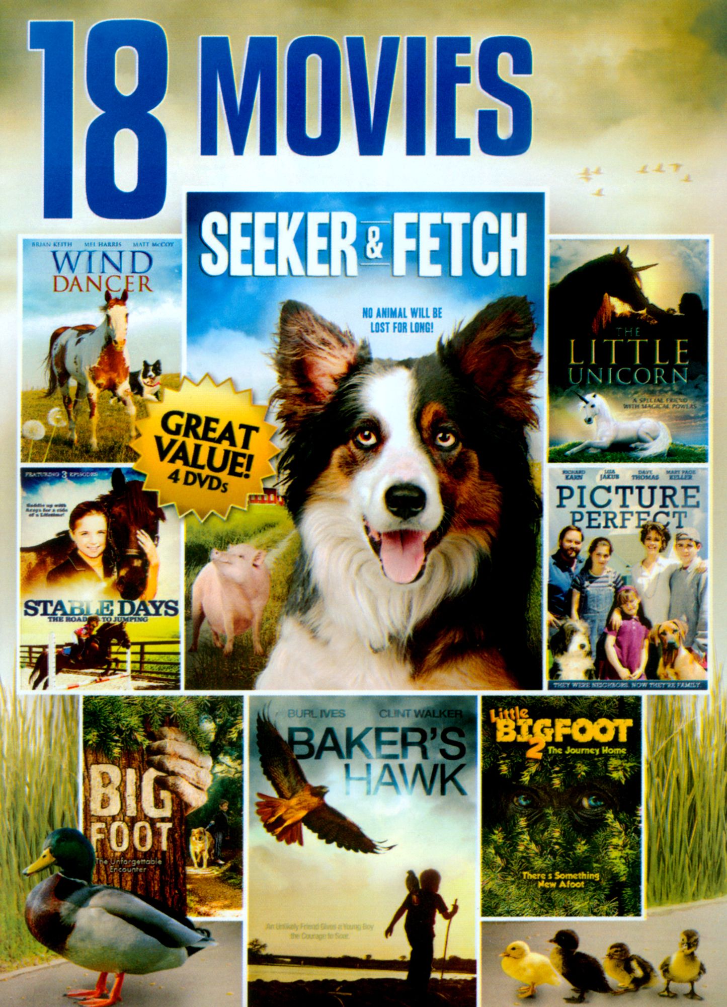 18 Movie Family Collection, Vol. 2 [4 Discs]