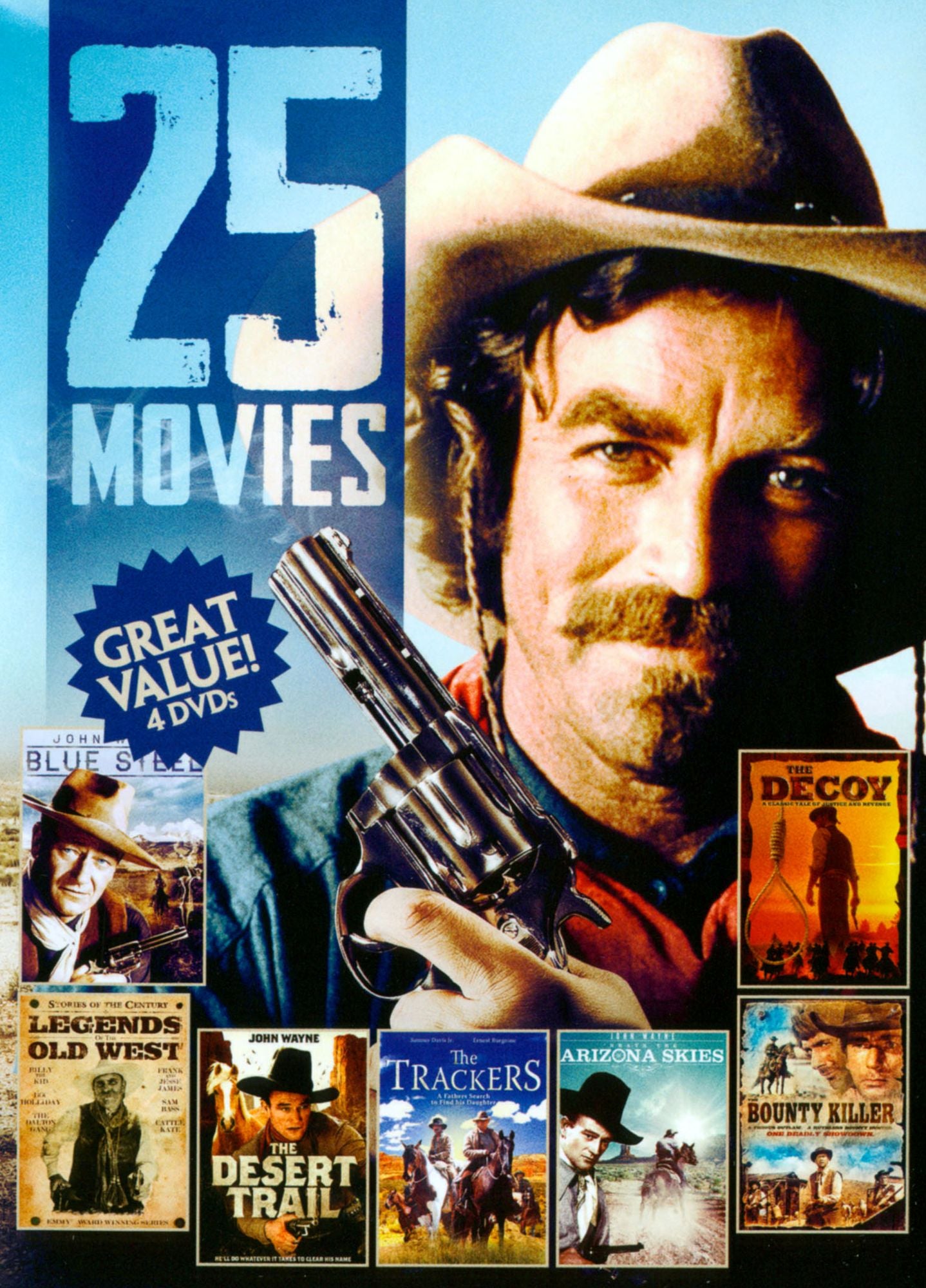 25 Movies: Westerns, Vol. 1 [4 Discs]