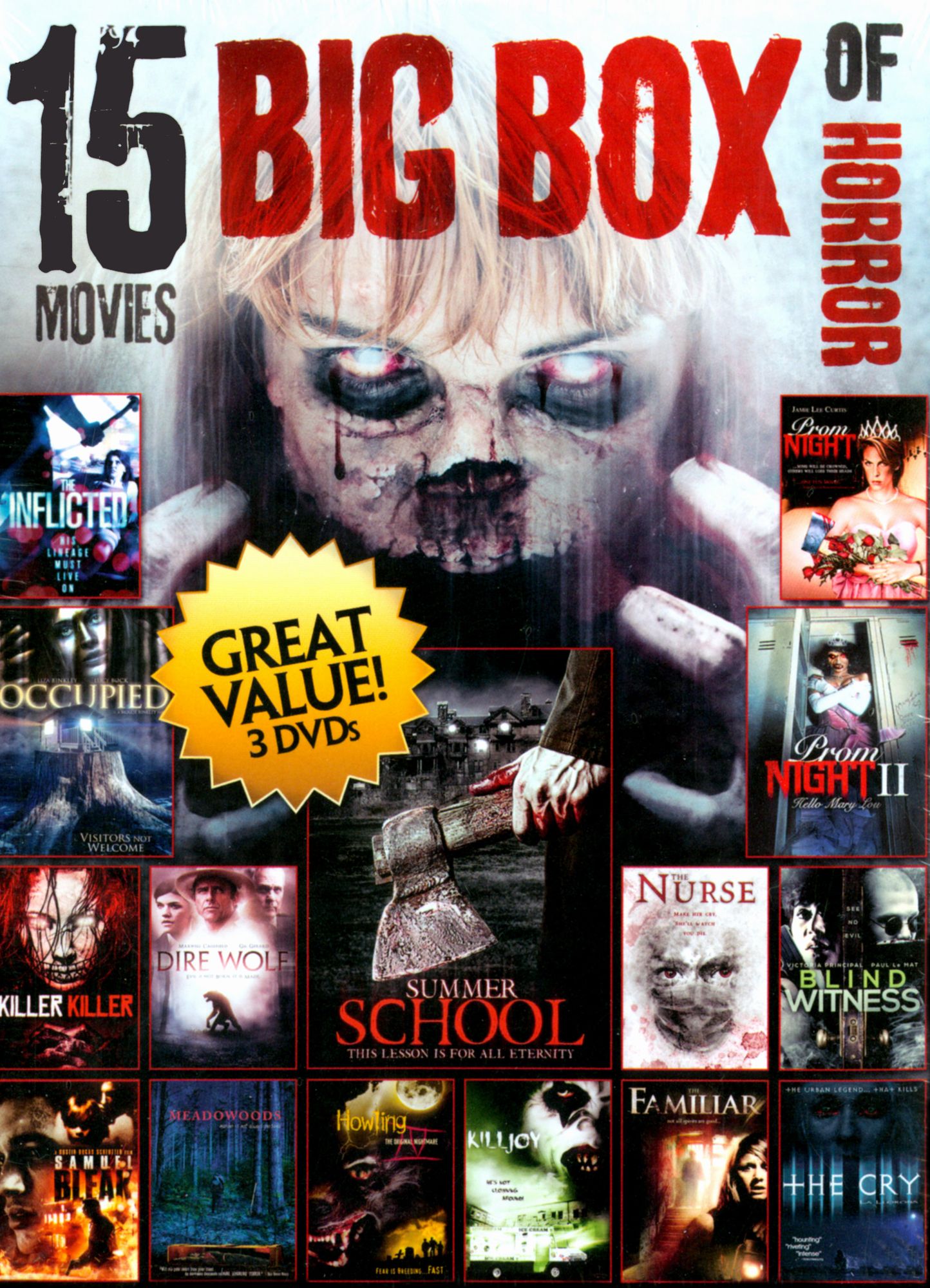 15-Movies Big Box Of Horror 2