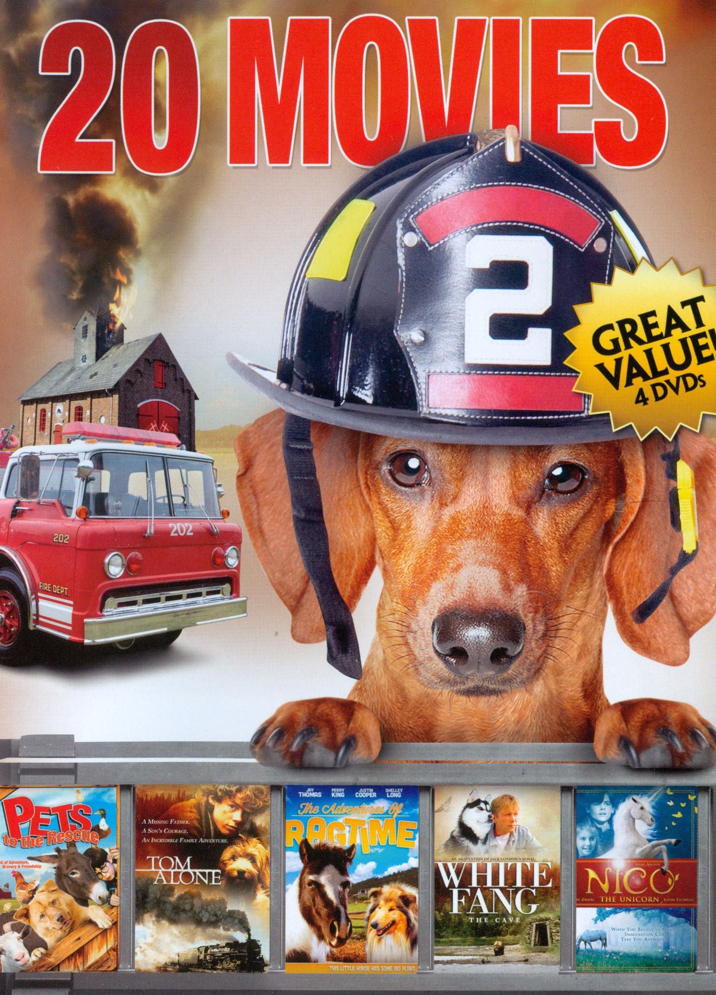20 Movie Family Collection, Vol. 4 [4 Discs]