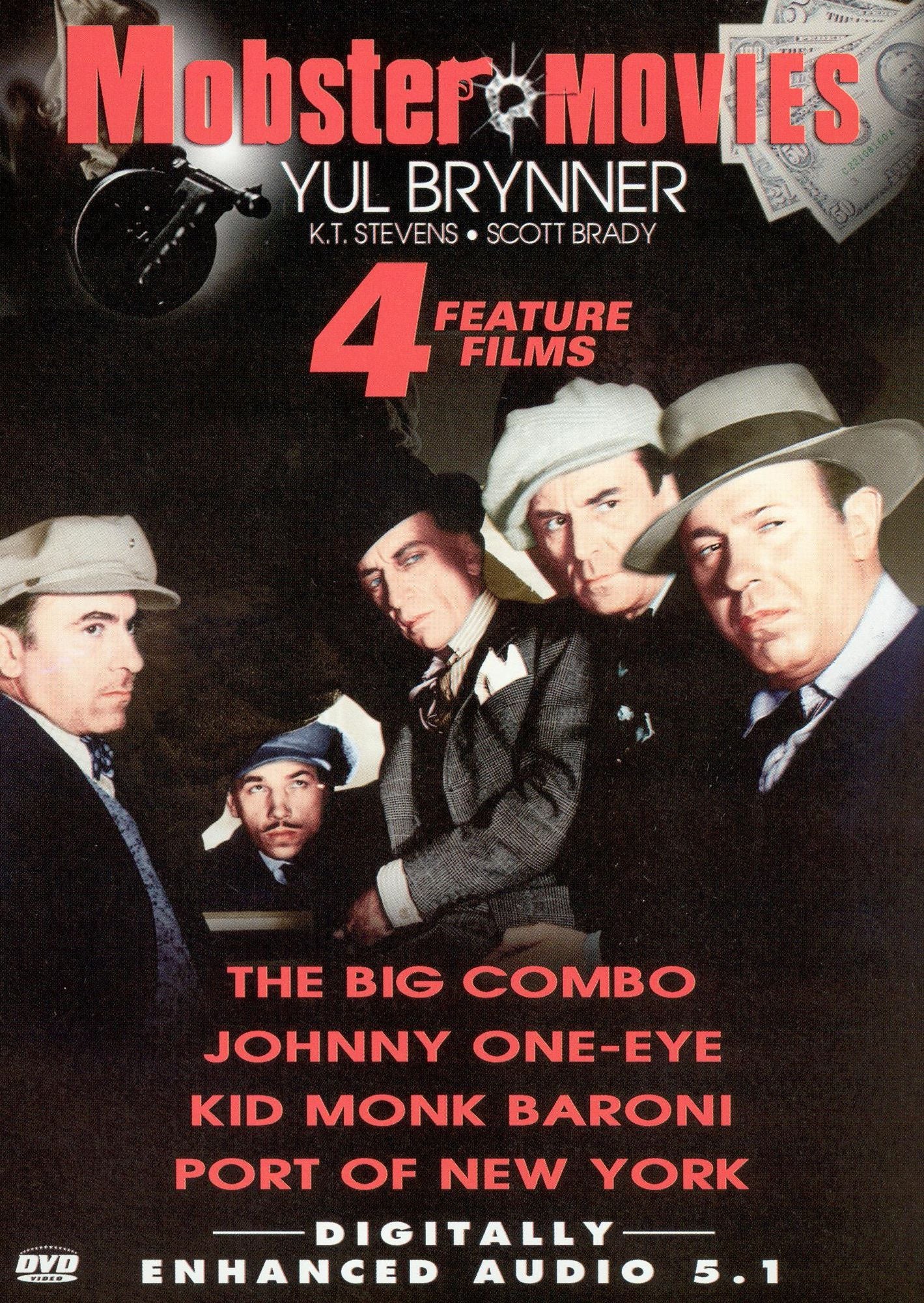 Mobster Movies: The Big Combo/Johnny One-Eye/Kid Monk Baroni/Port of New York