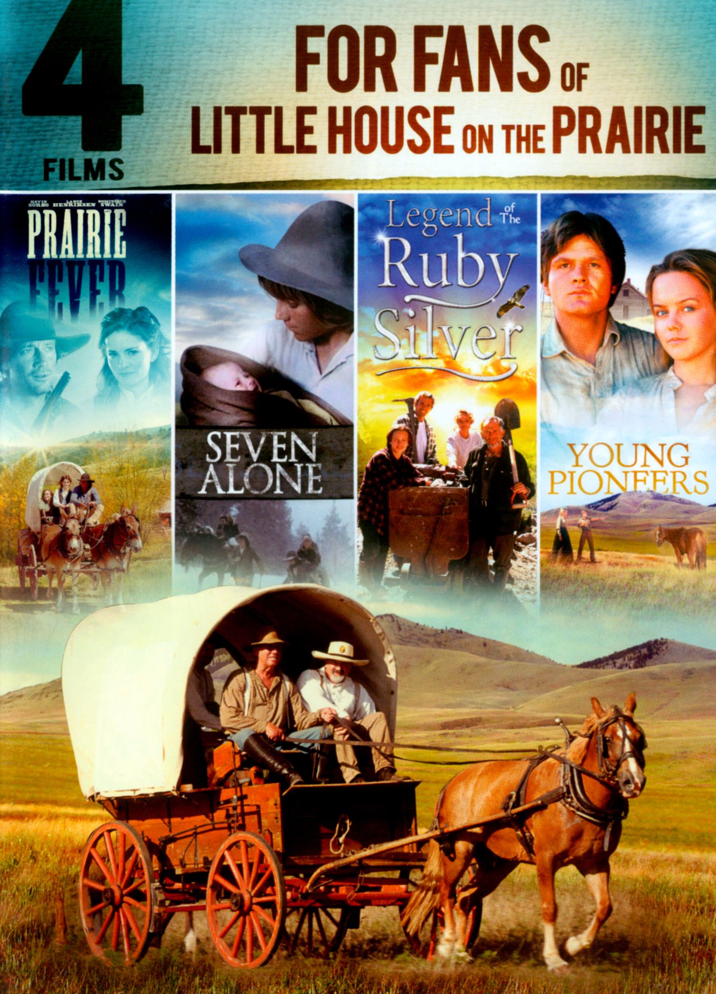 4-Films For Fans Of Little House On The Prairie