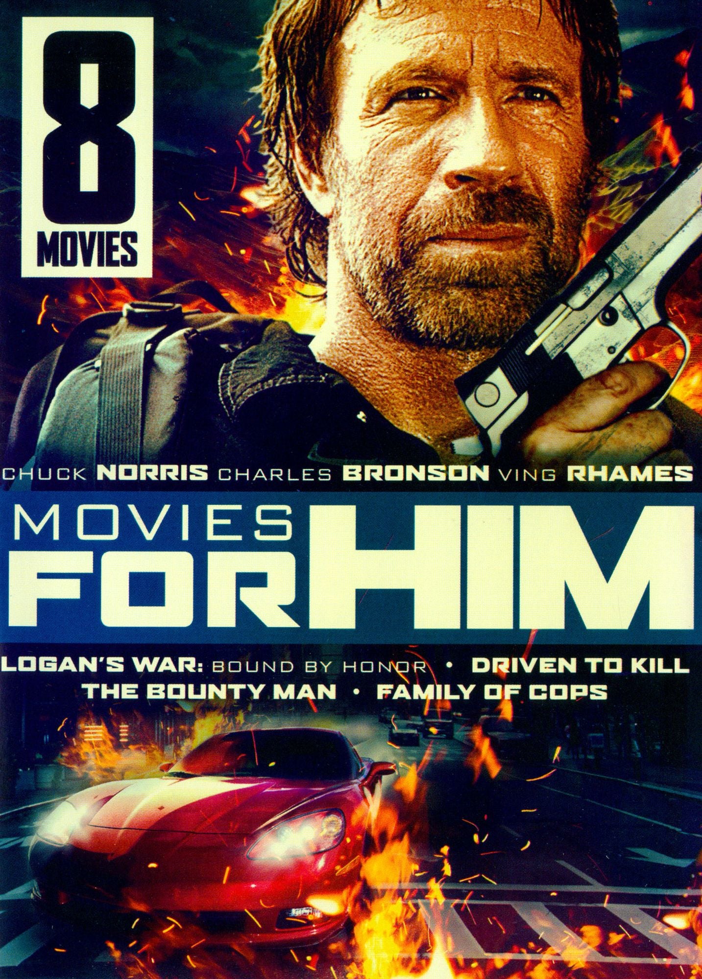 Movies for Him: 8 Movies [2 Discs]