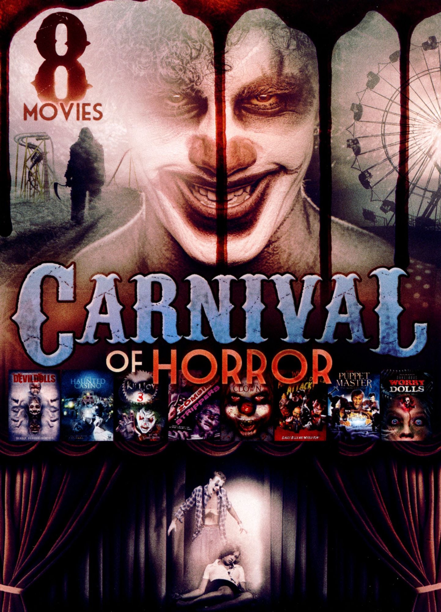 8-MOVIE CARNIVAL OF HORROR (2PC