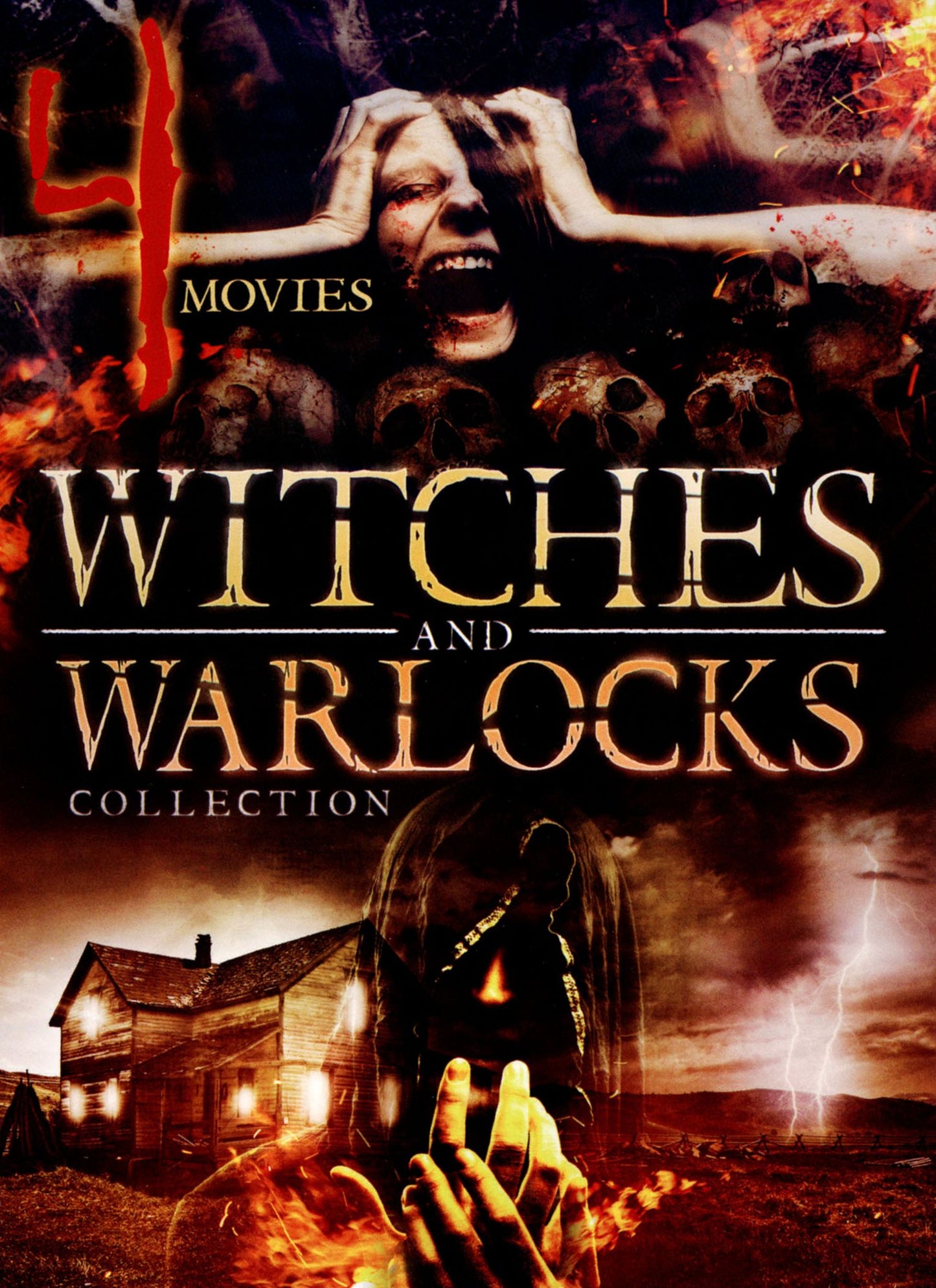 4-MOVIE WITCHES & WARLOCKS