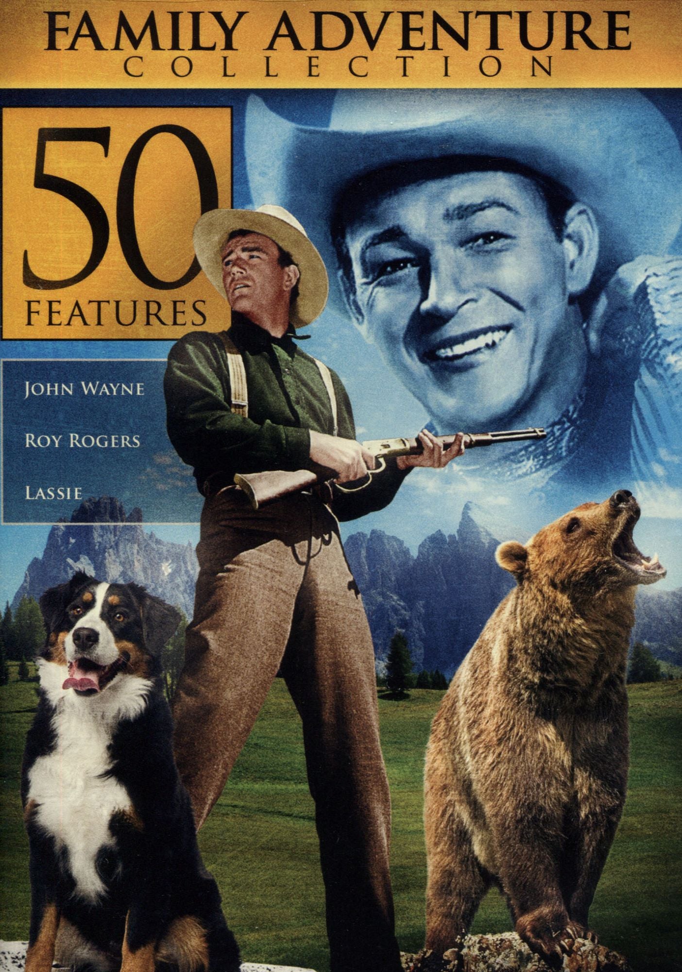 50-Feature Family Adventure Collection [3 Discs]
