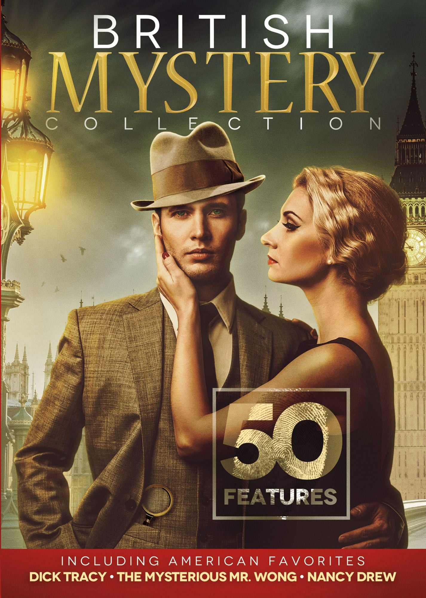 British Mystery Collection: 50 Features Including American Favorites [7 Discs]
