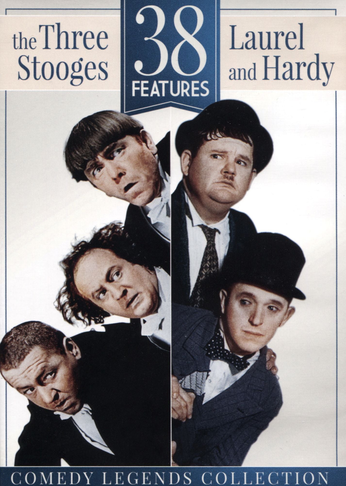 38 Features: The Three Stooges & Laurel & Hardy
