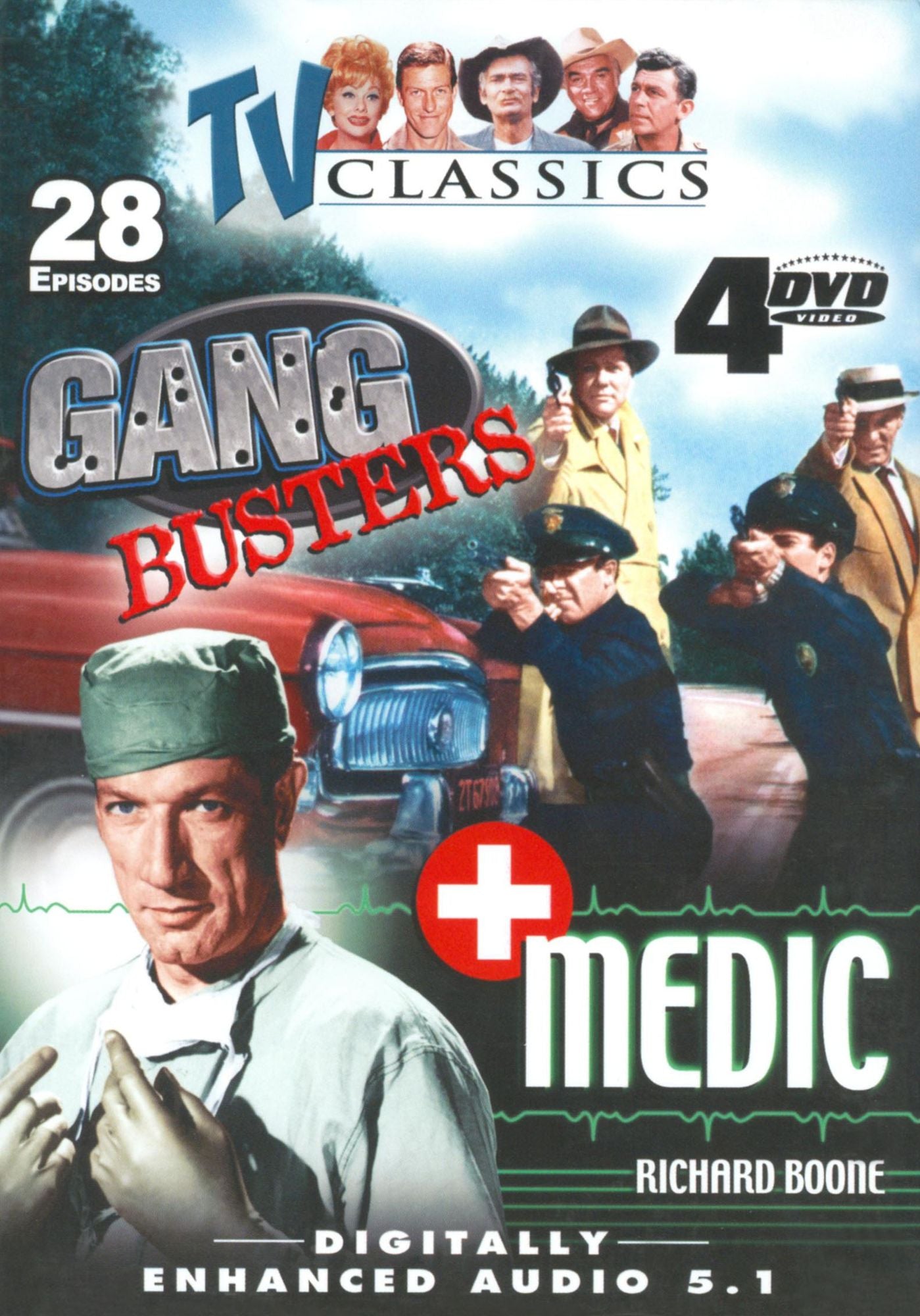 Gangbusters and Medic [4 Discs]