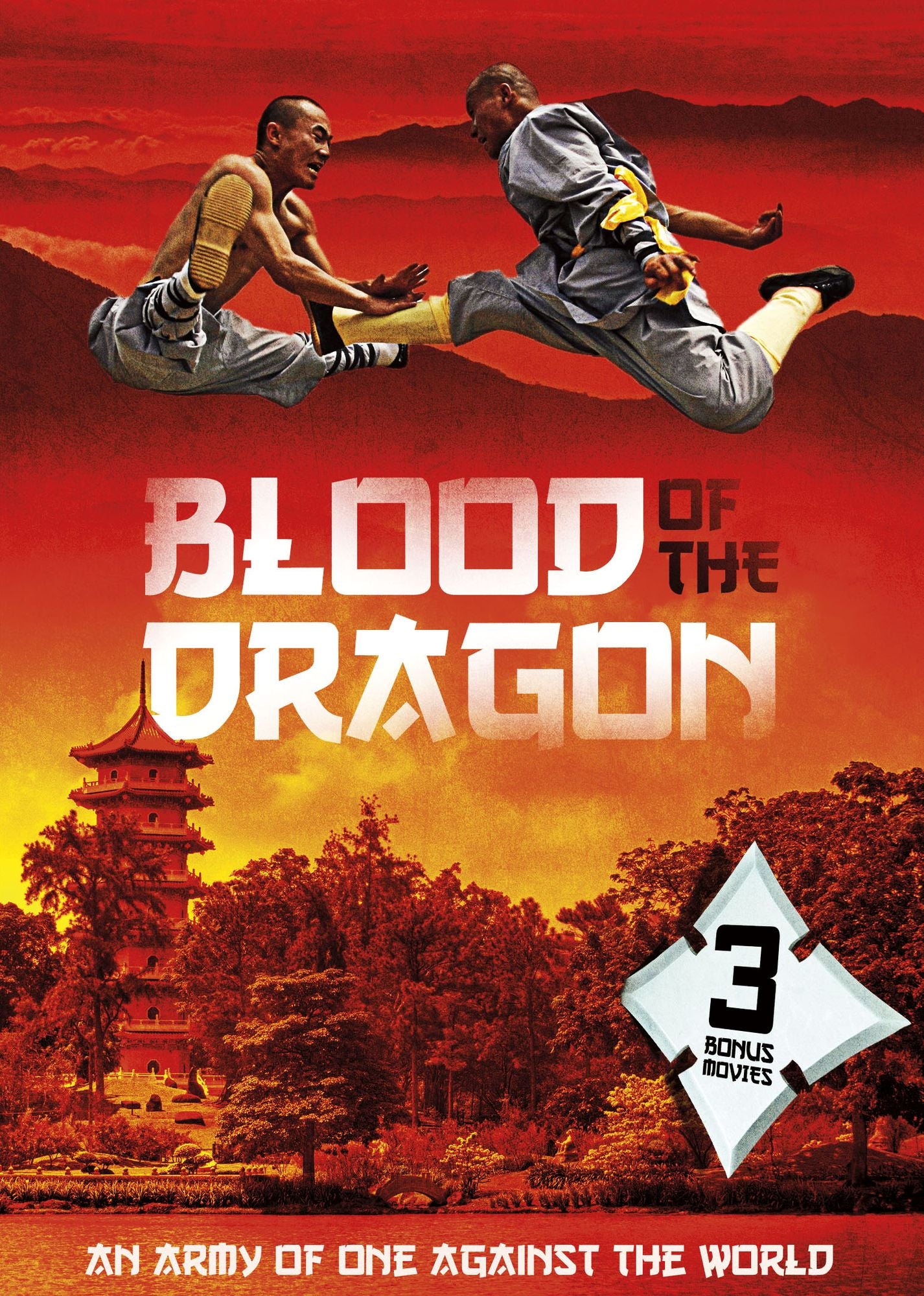 Blood Of The Dragon: Includes 3 Bonus Movies - Eagle Claws Champion/duel Of The Iron Fist/milita