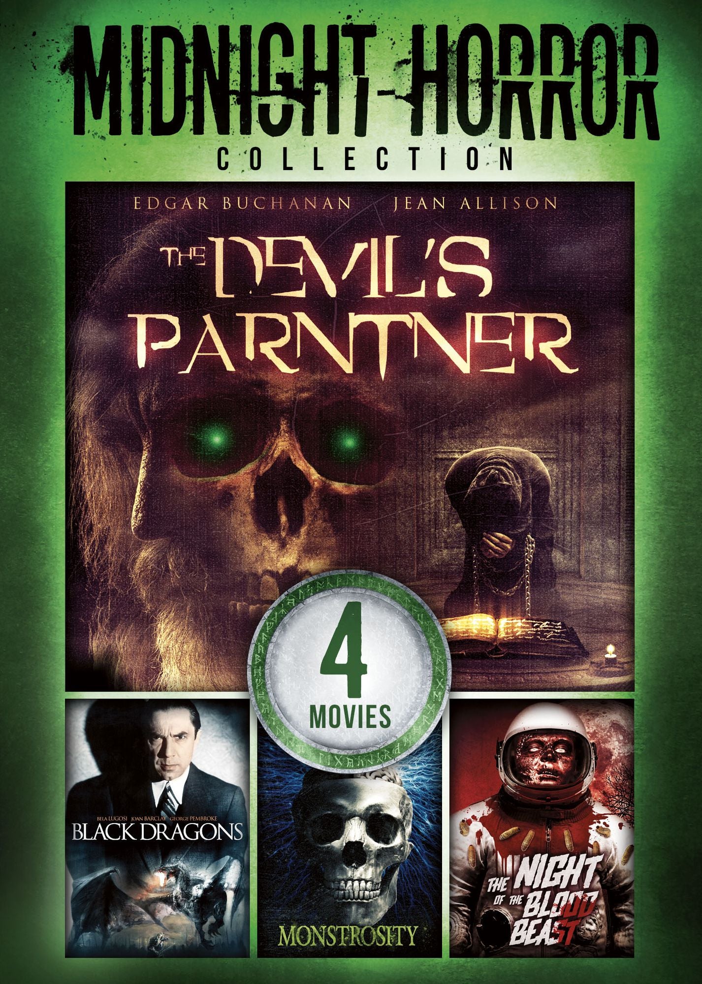 Midnight Horror Collection: Volume 3 - Black Dragons/devil's Partner/night Of The Blood Beast/mo