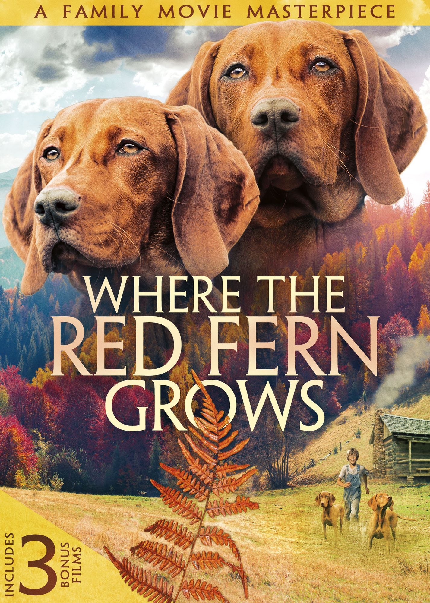 Where The Red Fern Grows: Includes 3 Bonus Movies