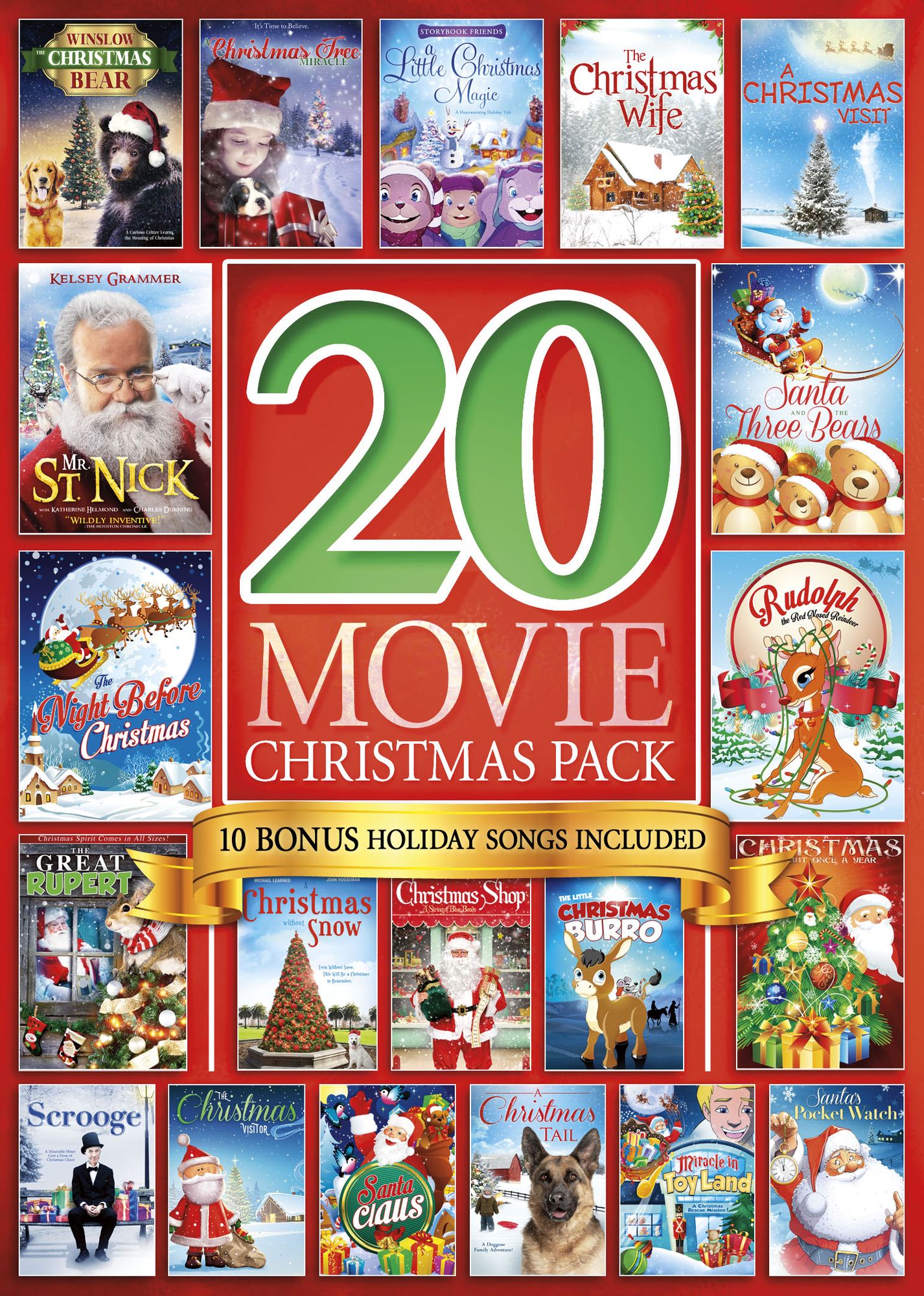 20-Movie Christmas Pack