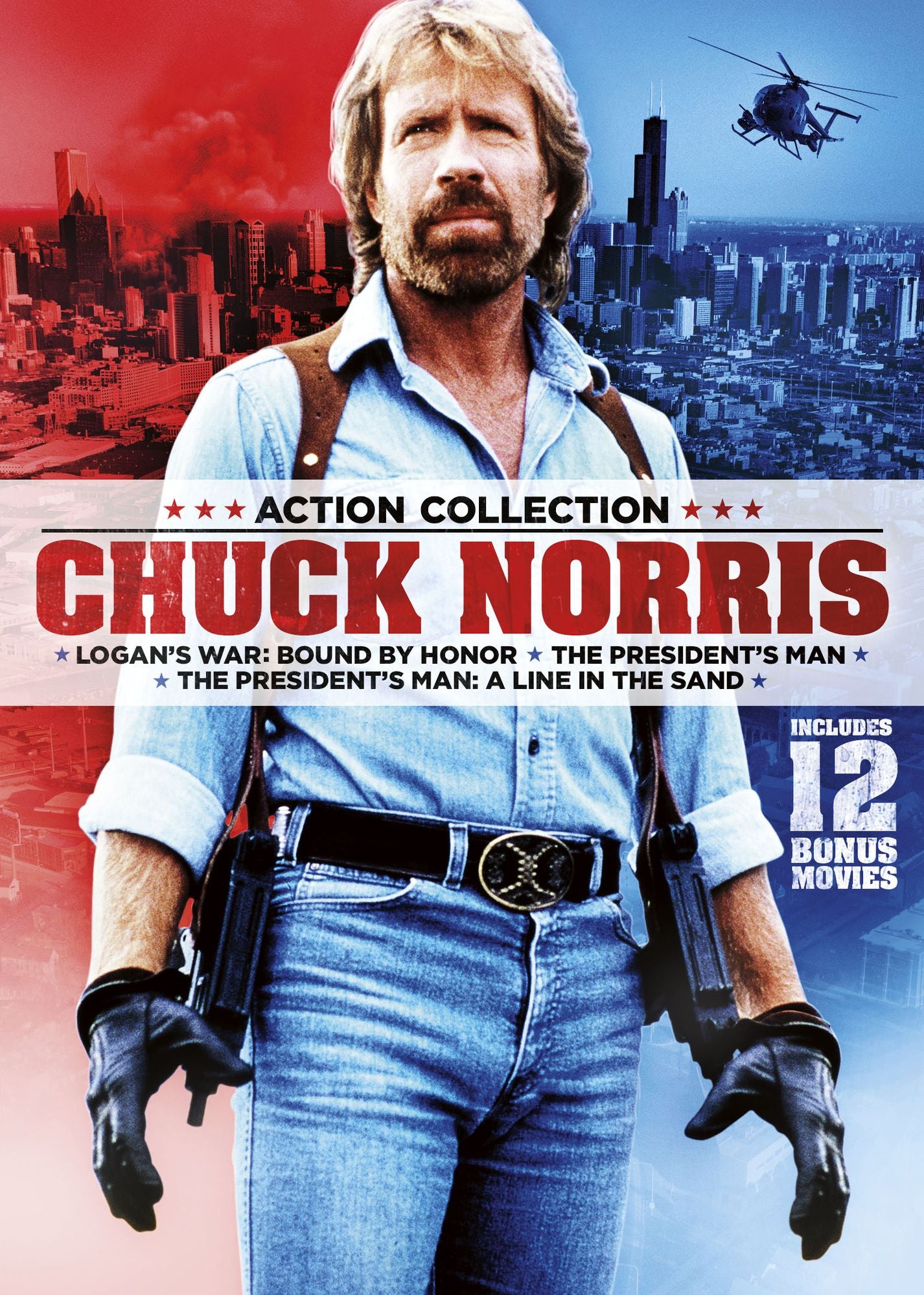 15-Film Action Pack Featuring Chuck Norris