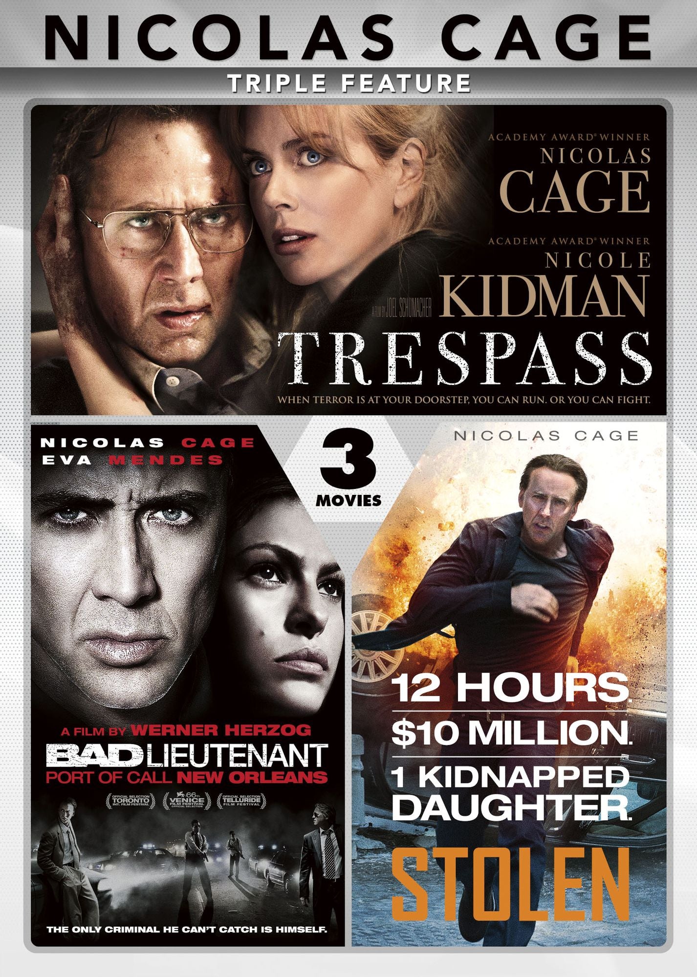 Nicolas Cage Triple Feature