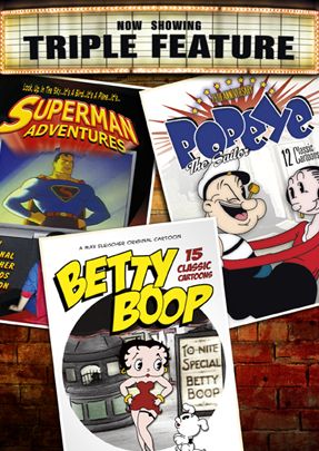 Betty Boo, Vol. 1/Superman, Vol. 1/Popeye the Sailor, Vol. 1 [3 Discs]