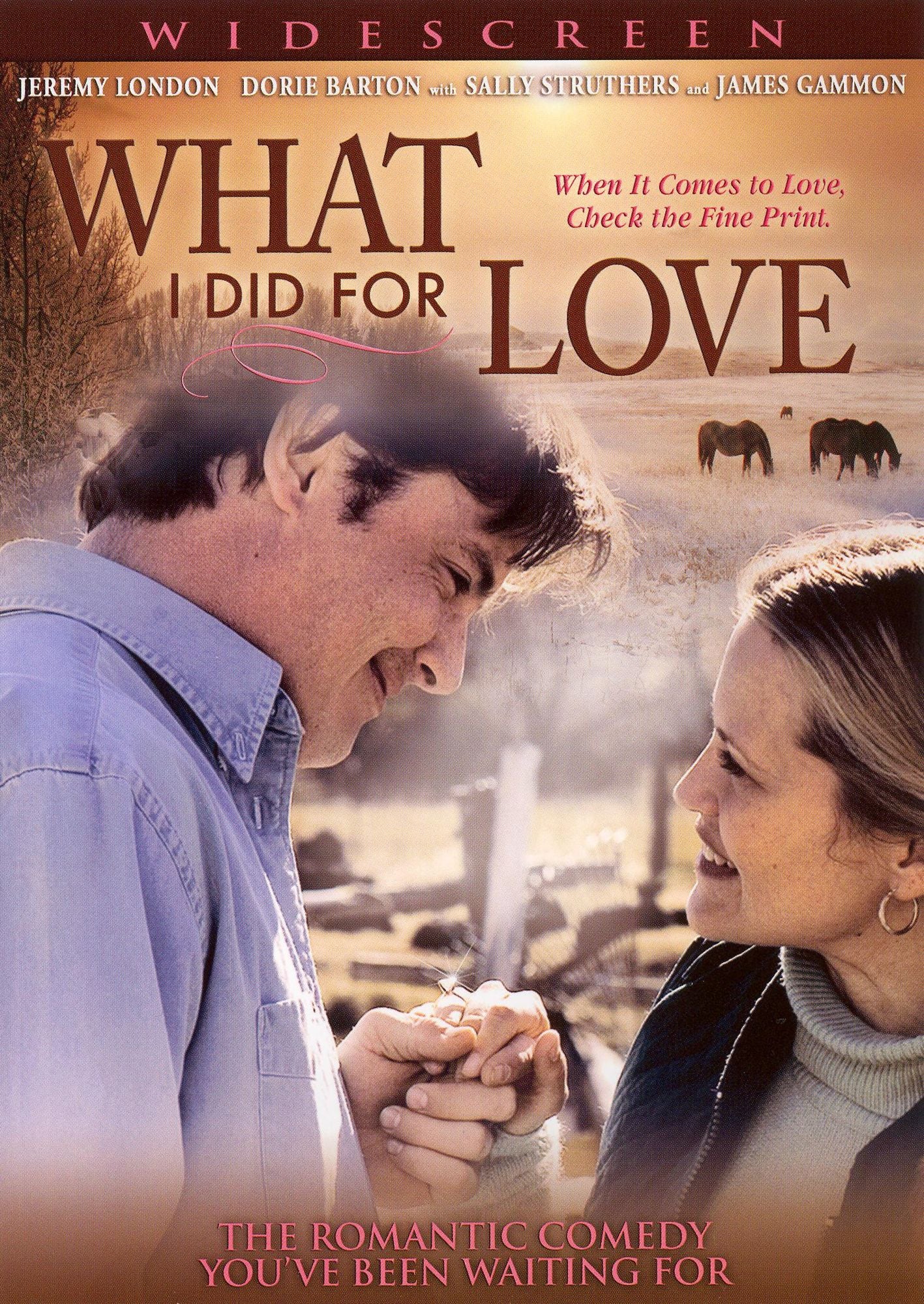 What I Did for Love