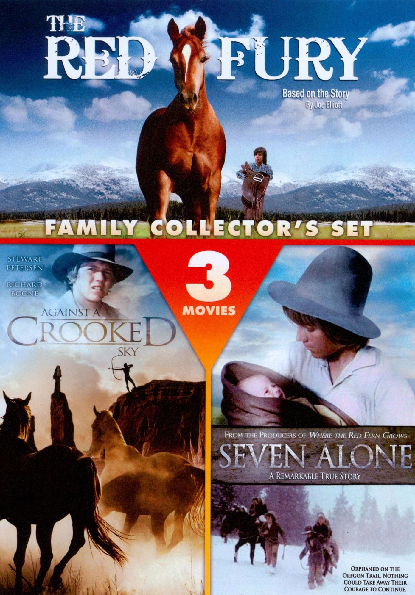 Family Adventure: The Red Fury/Seven Alone/Against a Crooked Sky