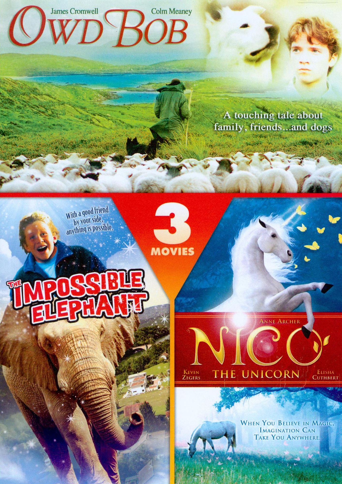 Owd Bob/Nico the Unicorn/The Impossible Elephant