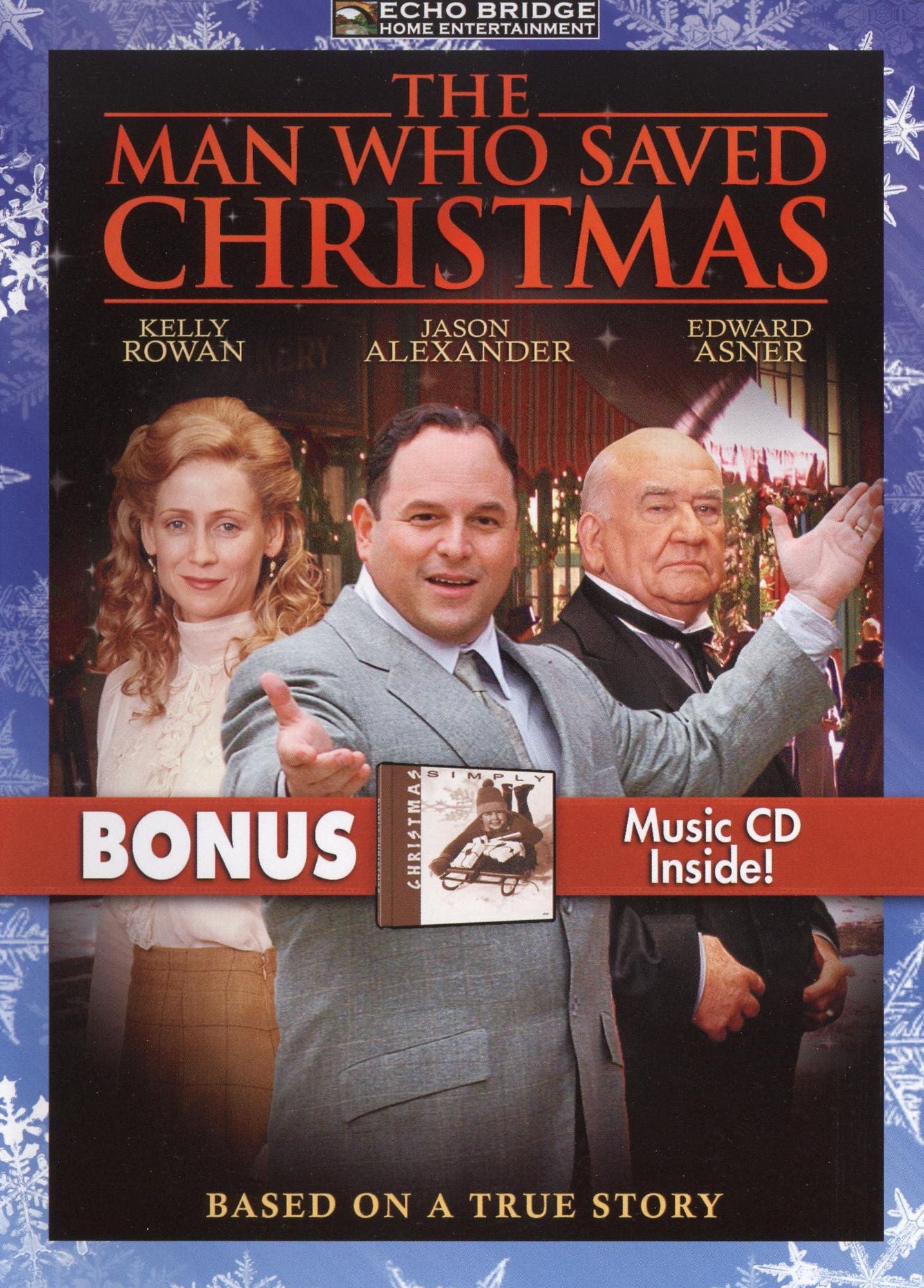 The Man Who Saved Christmas [DVD/CD]