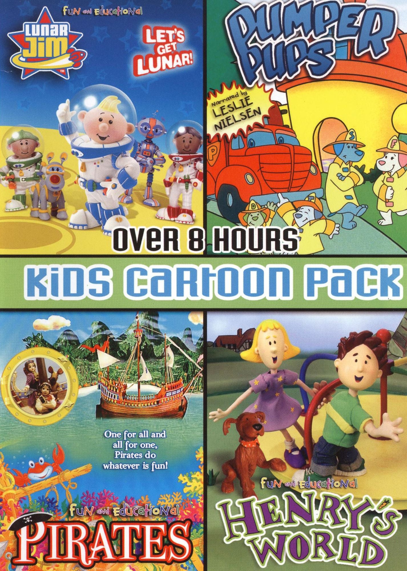 Kids Cartoon Pack Collector's Set [2 Discs]