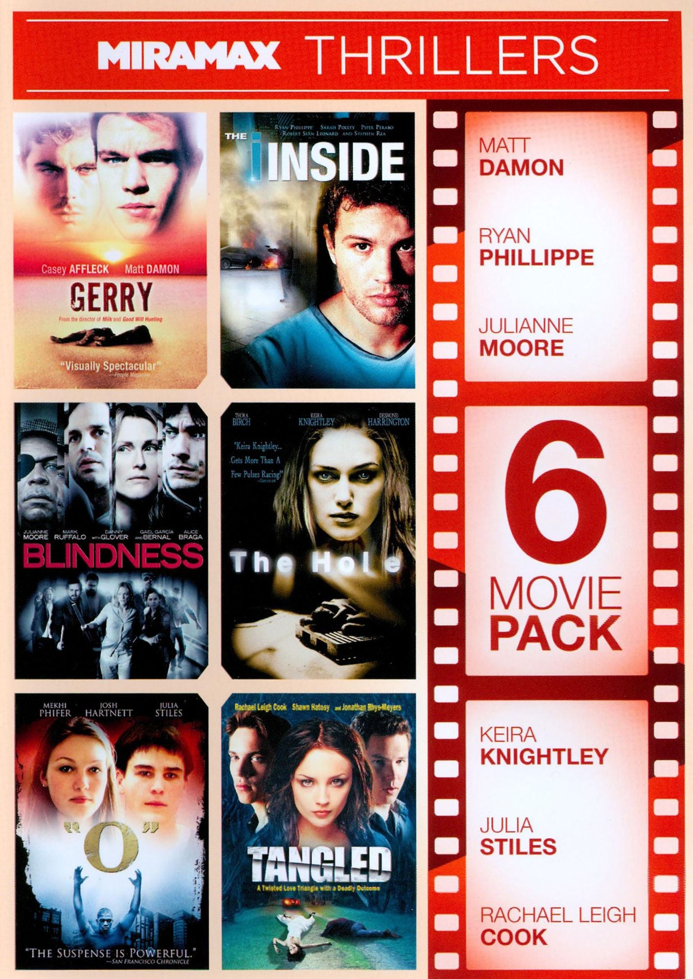 Miramax Thrillers: 6 Movie Pack [2 Discs]