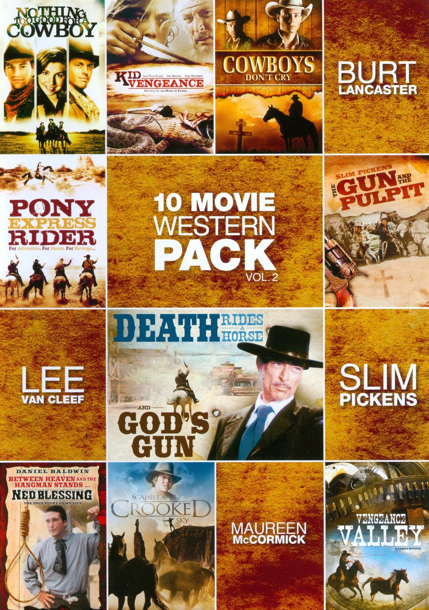 10 Movie Western Pack, Vol. 2 [2 Discs]