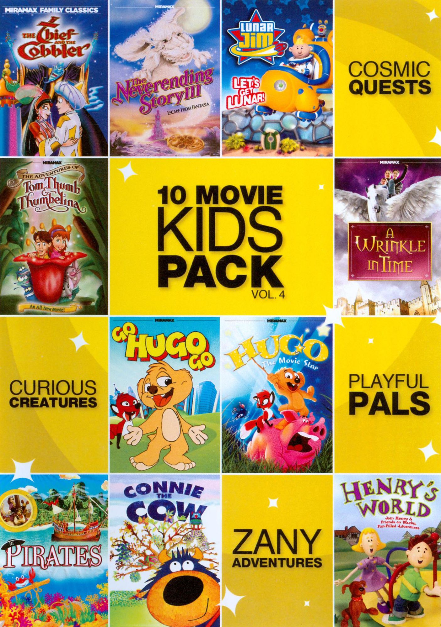 10 Movie Kids Pack, Vol. 4 [2 Discs]