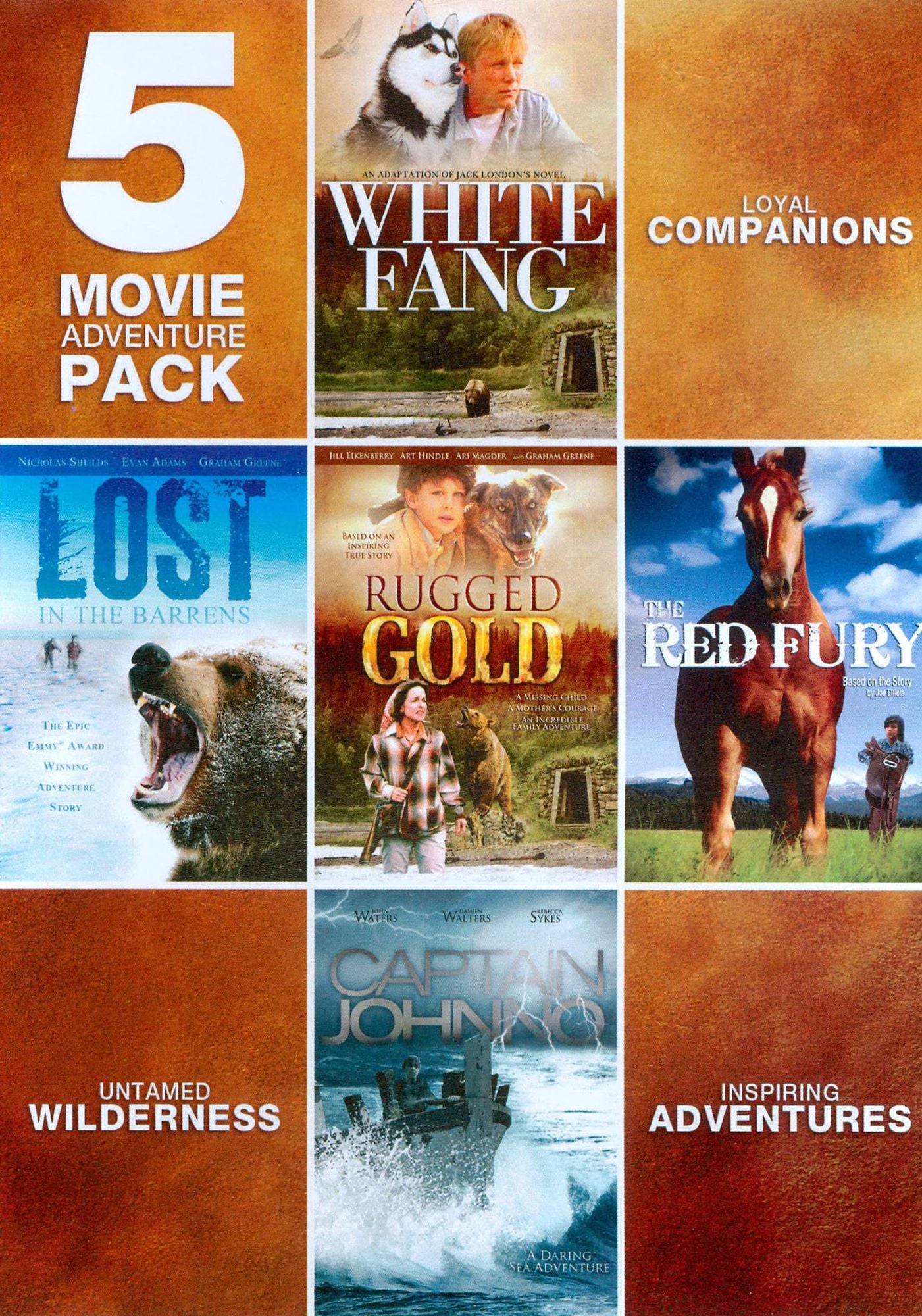 5 Movie Adventure Pack